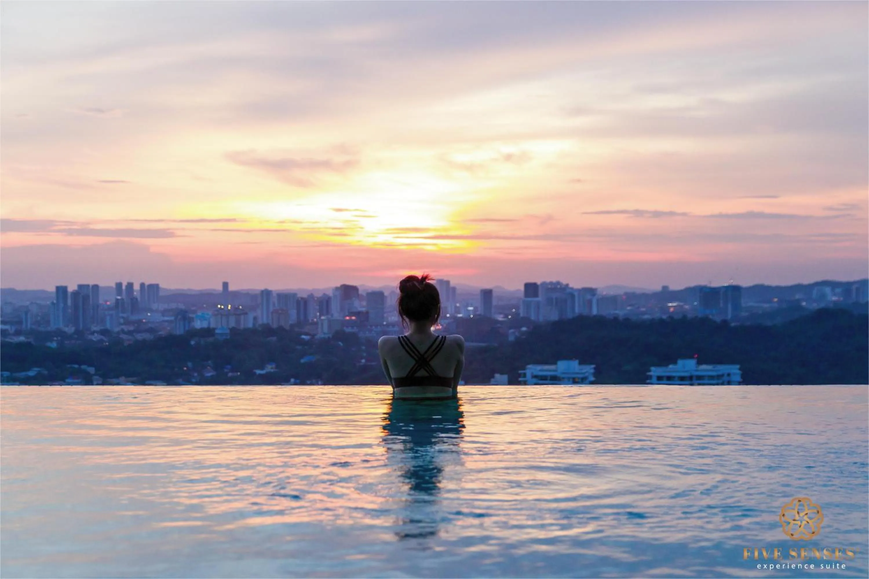 Swimming pool in ViiA Residences Kuala Lumpur, Five Senses