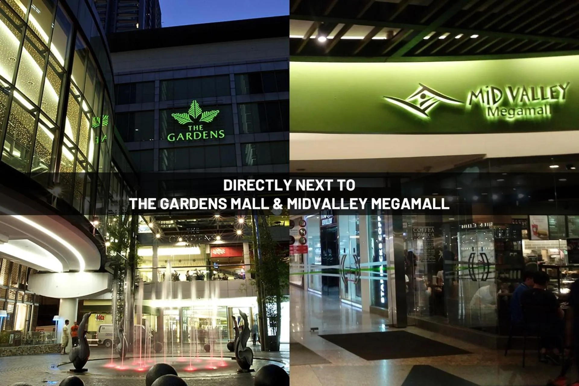 Shopping Area in ViiA Residences Kuala Lumpur, Five Senses