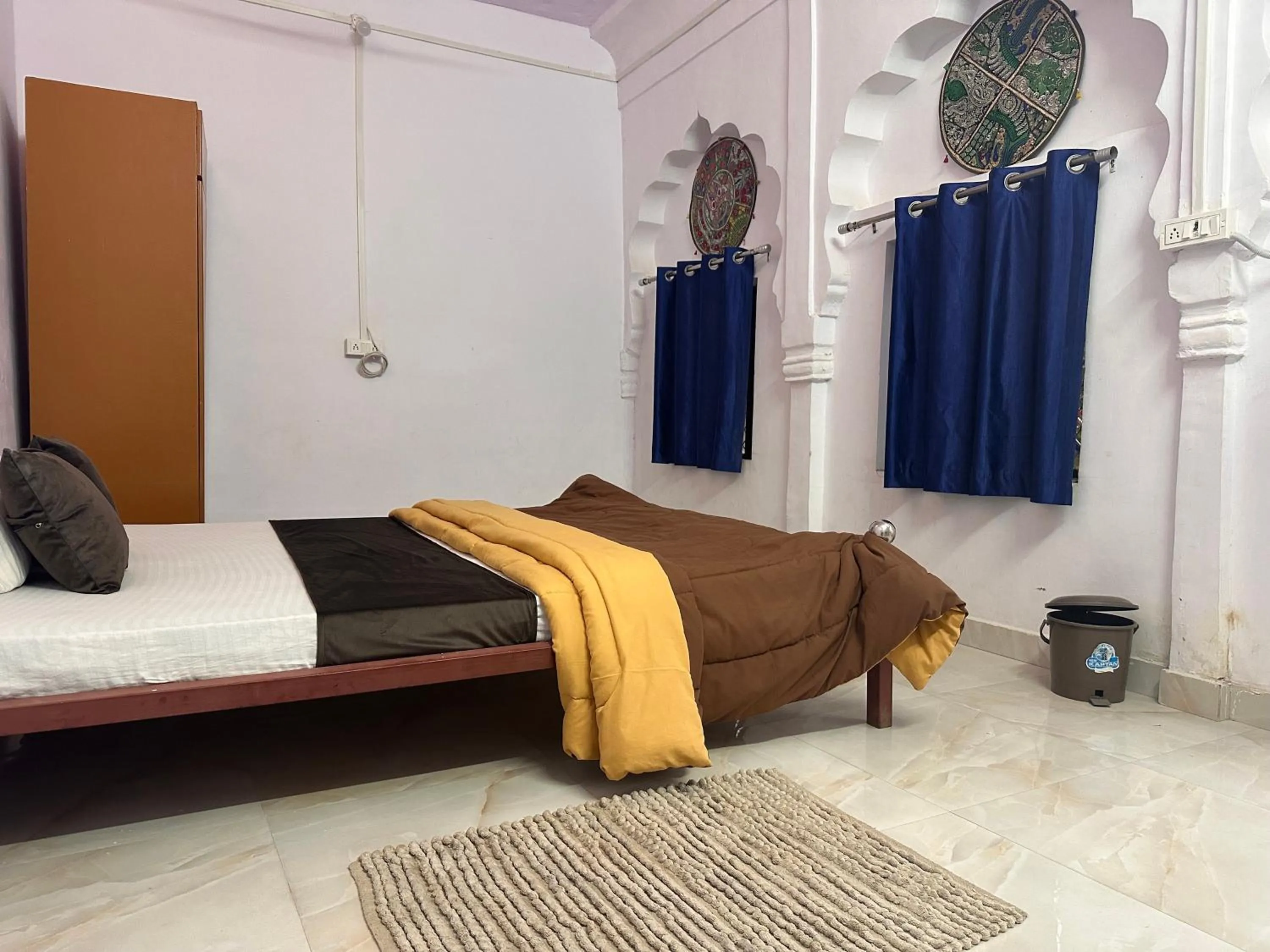 Bed in Hotel Kota kunj Heritage