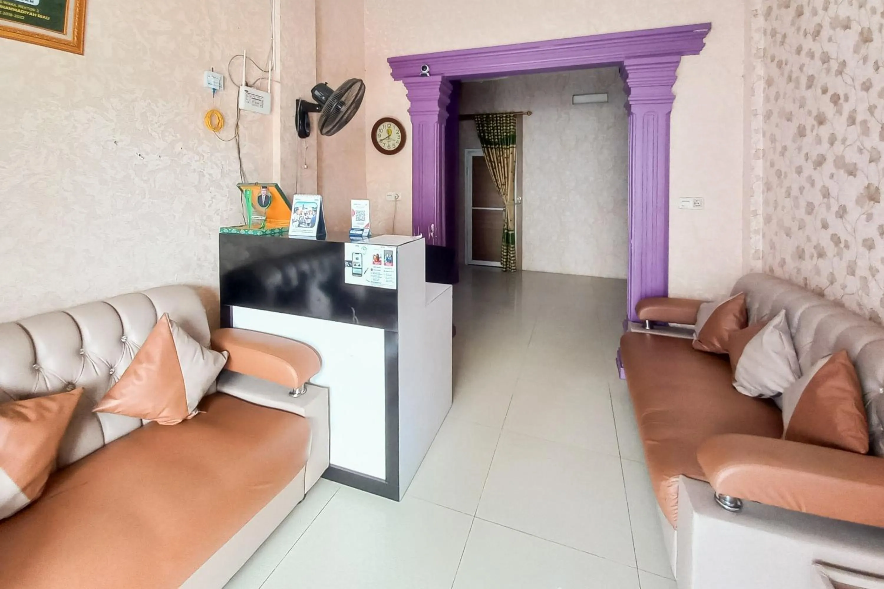 Seating area in Panam House Syariah RedPartner