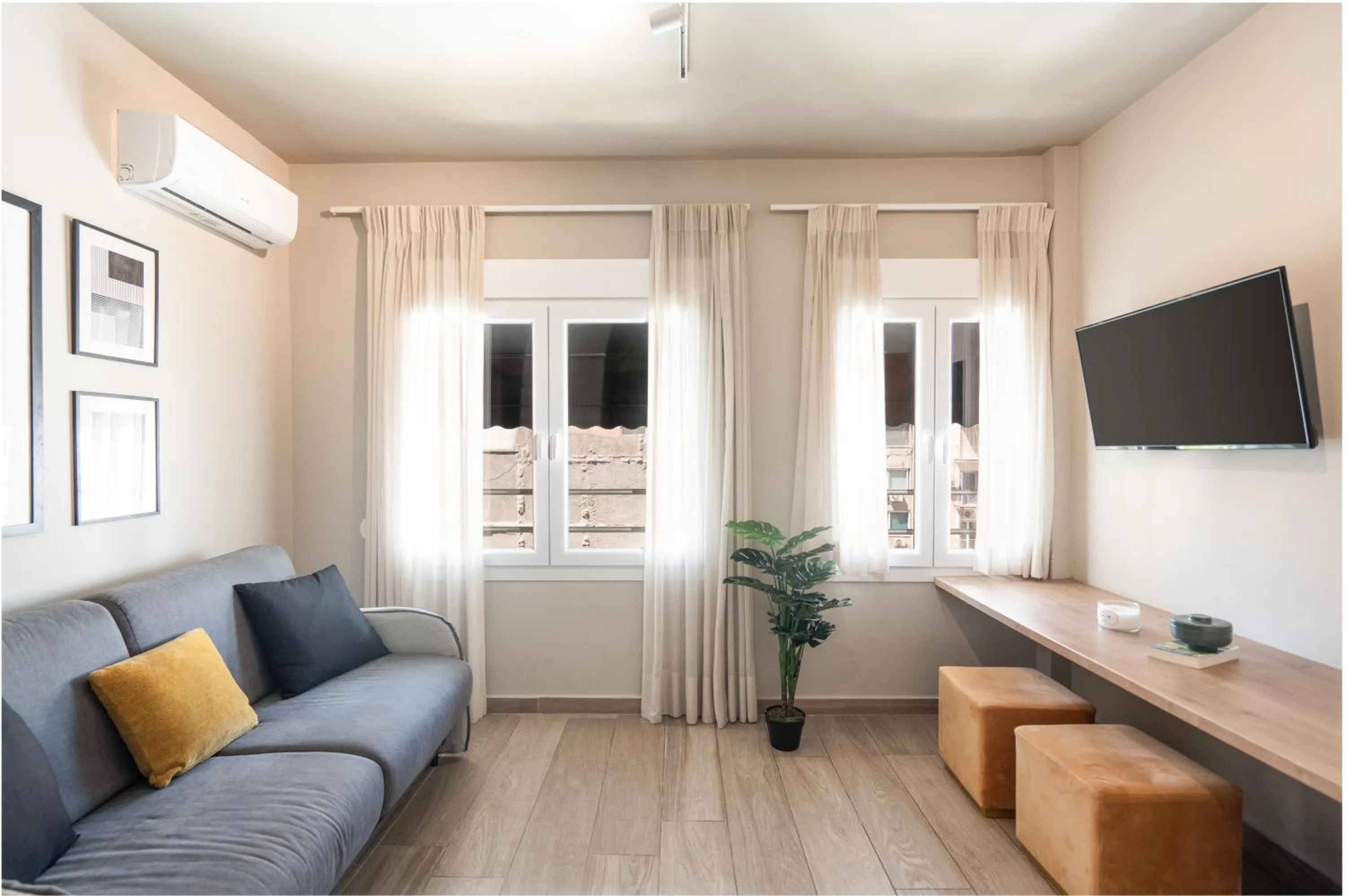 TV and multimedia in My Greek Vacations City Apartments