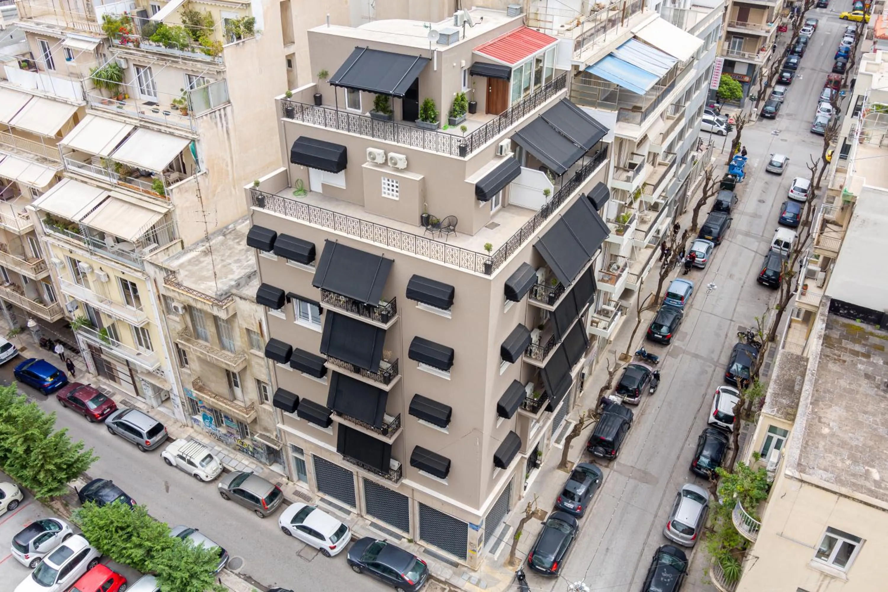 Property building in My Greek Vacations City Apartments