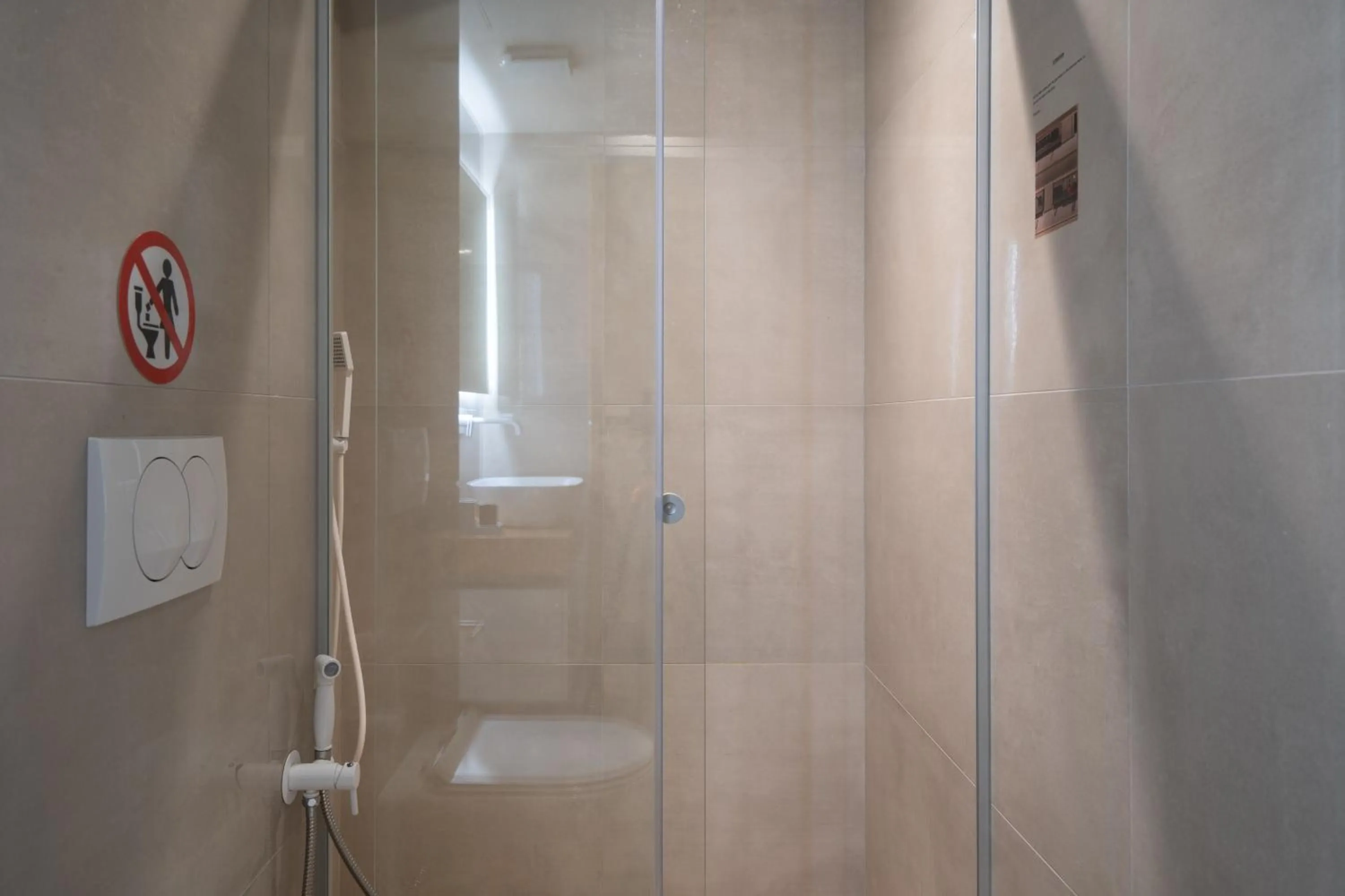 Shower in My Greek Vacations City Apartments