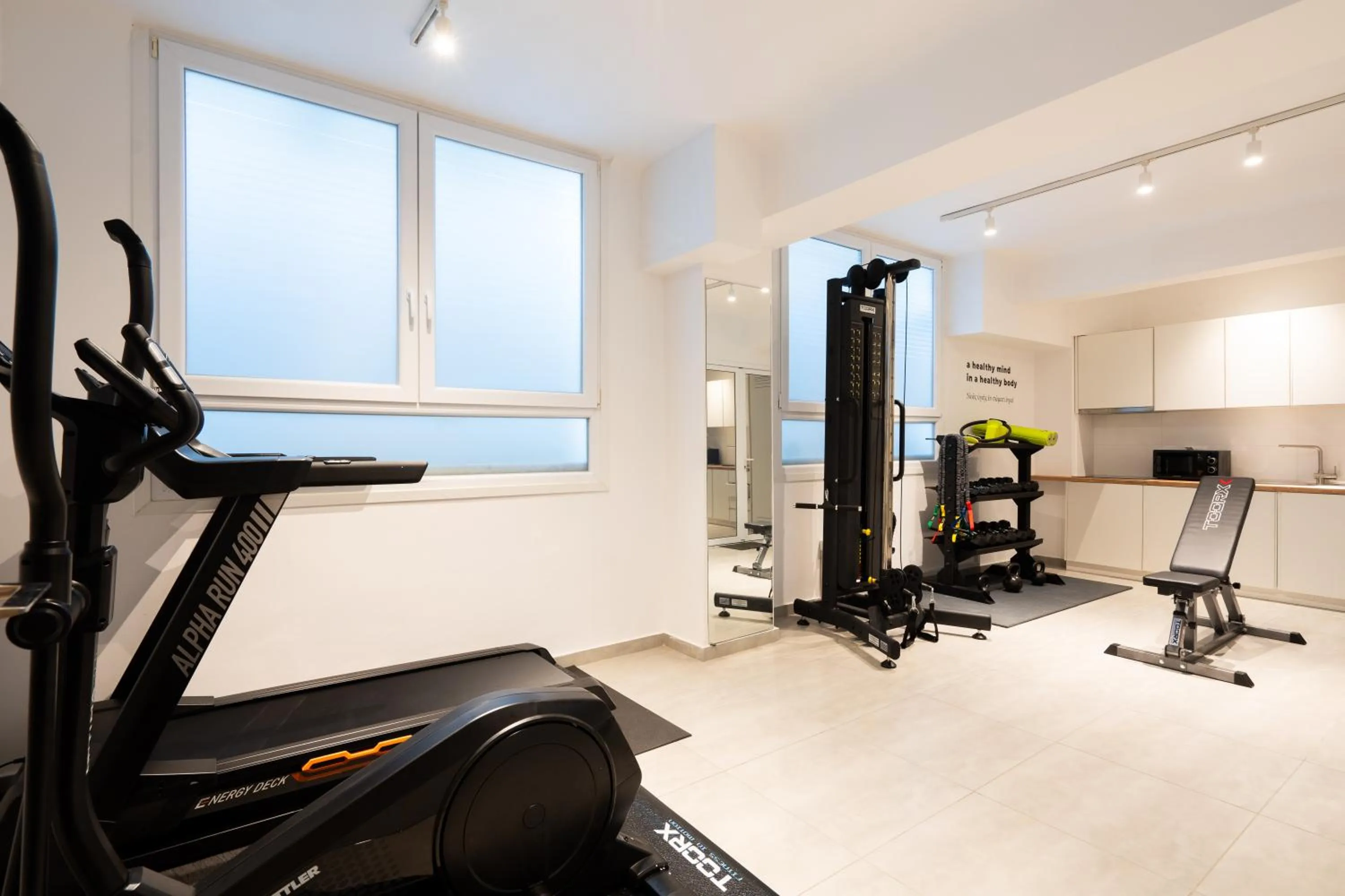 Fitness centre/facilities in My Greek Vacations City Apartments