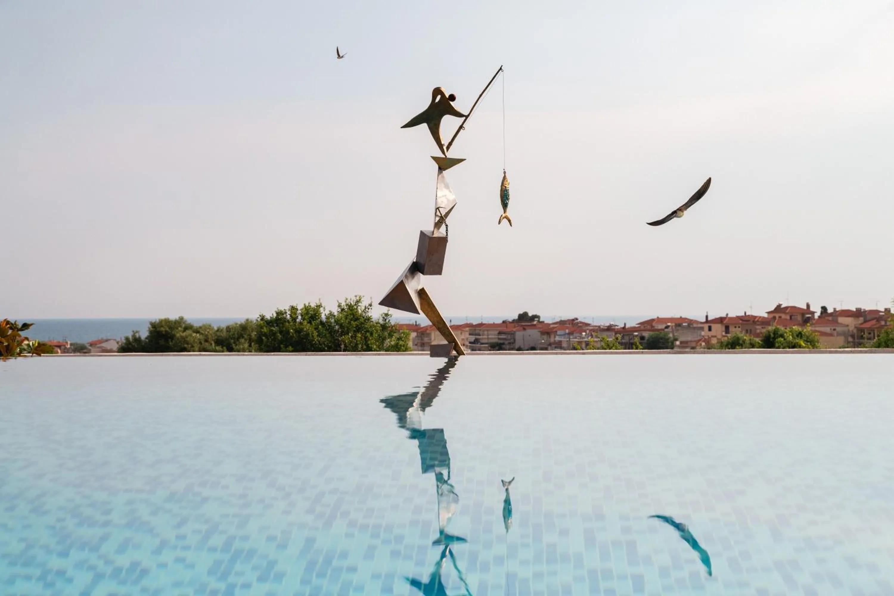 City view in Akrolithos Luxury Suites & Spa