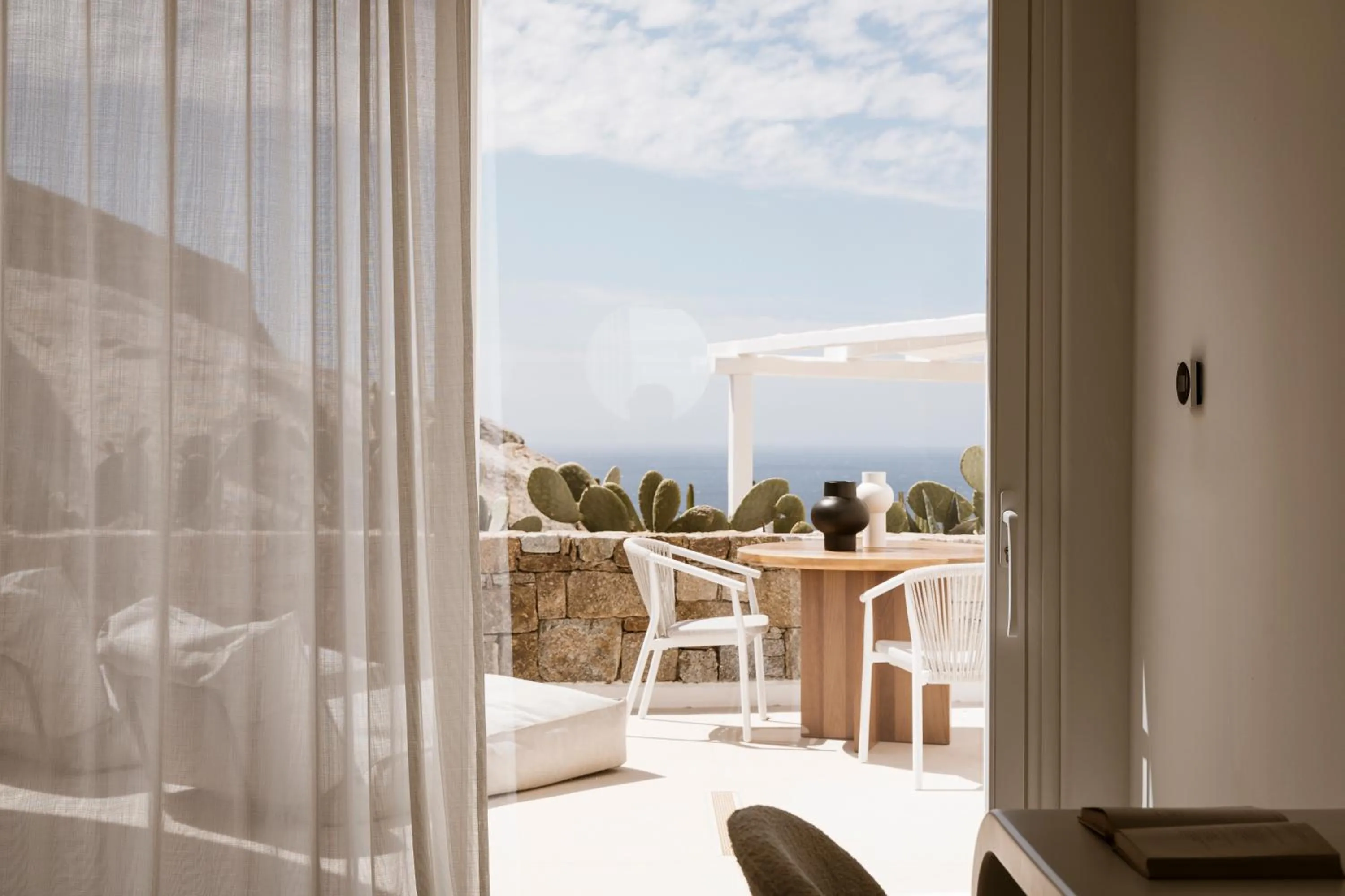 Natural landscape in Lovia Mykonos