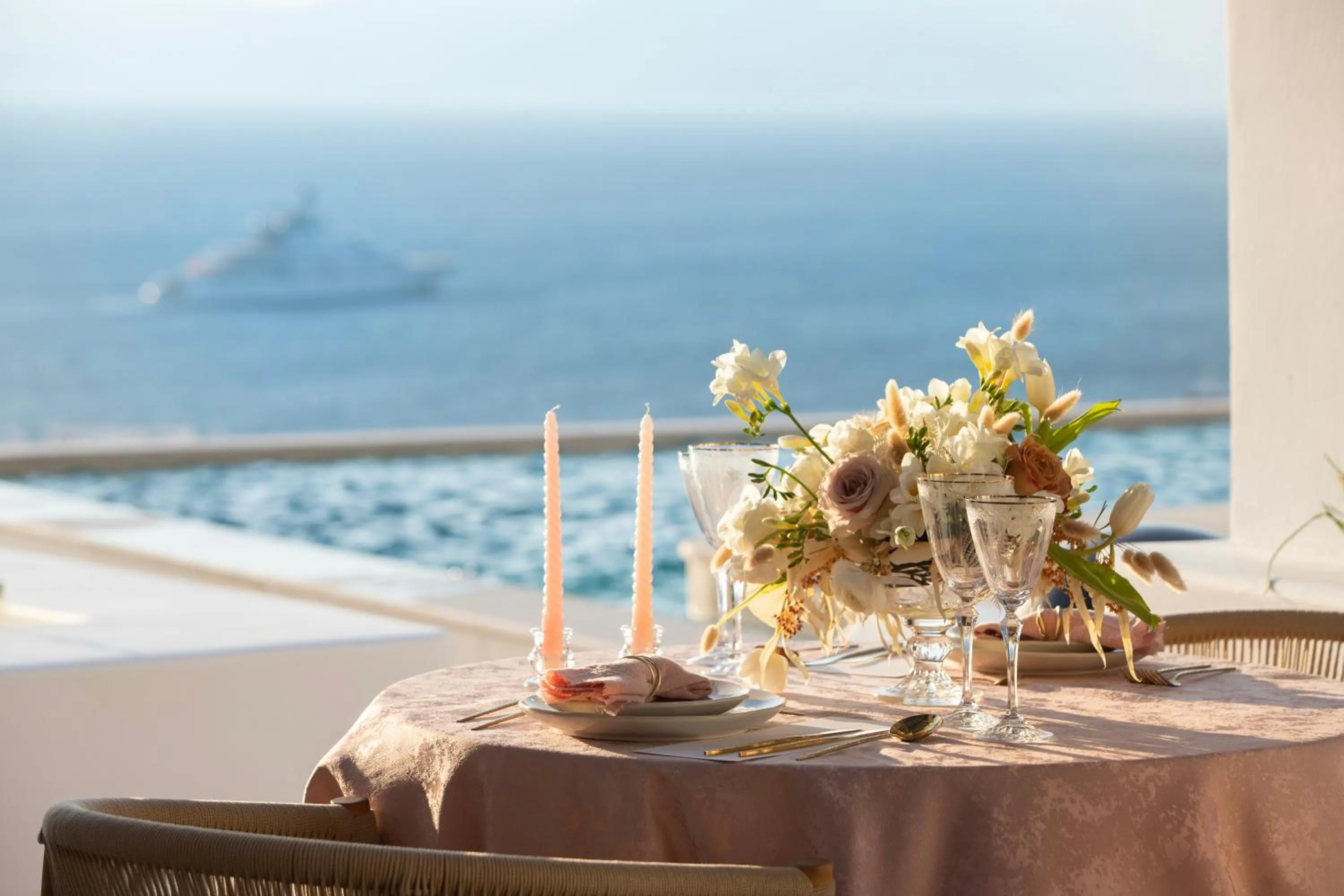 Decorative detail in Lovia Mykonos