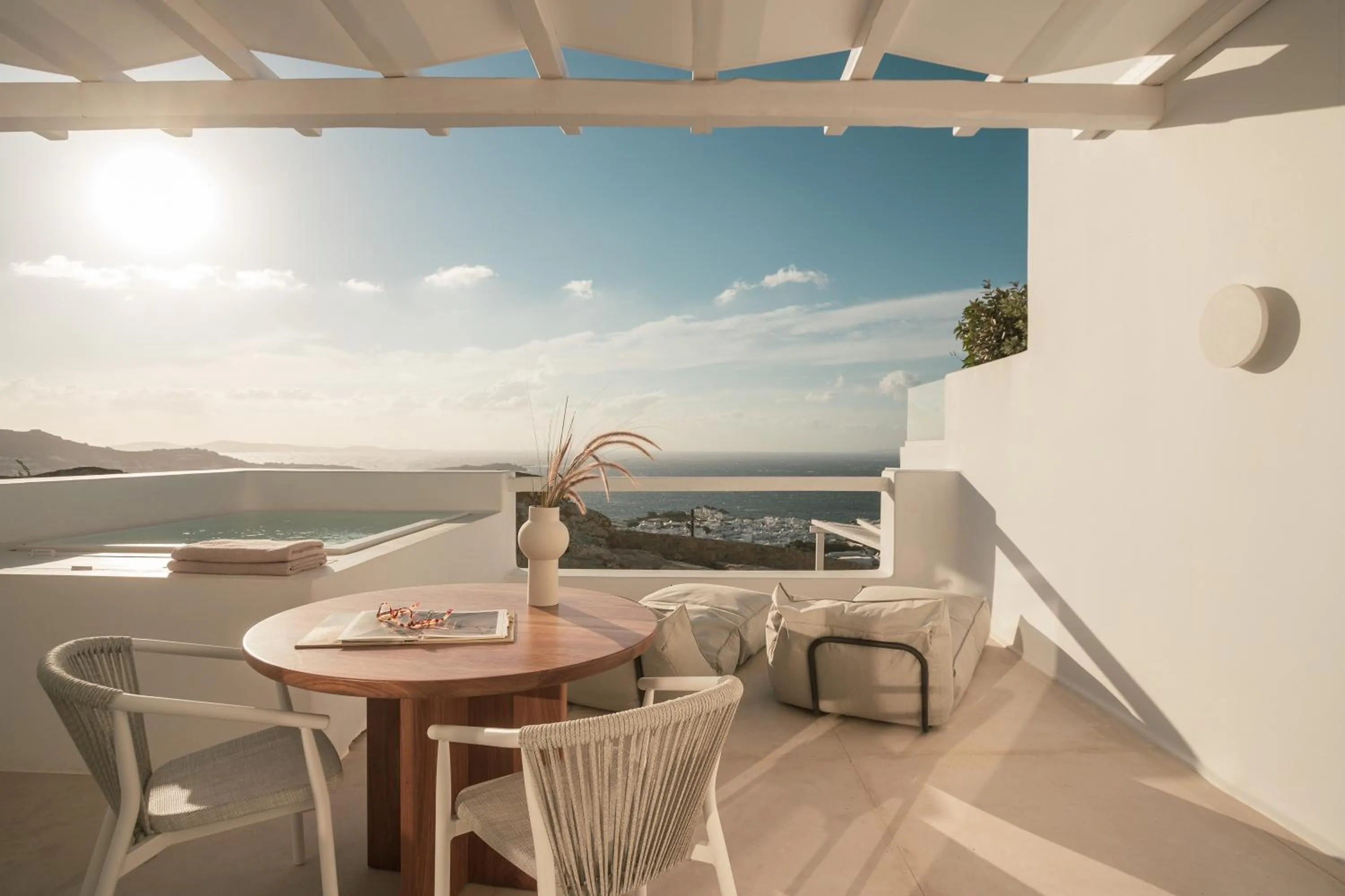 Natural landscape in Lovia Mykonos