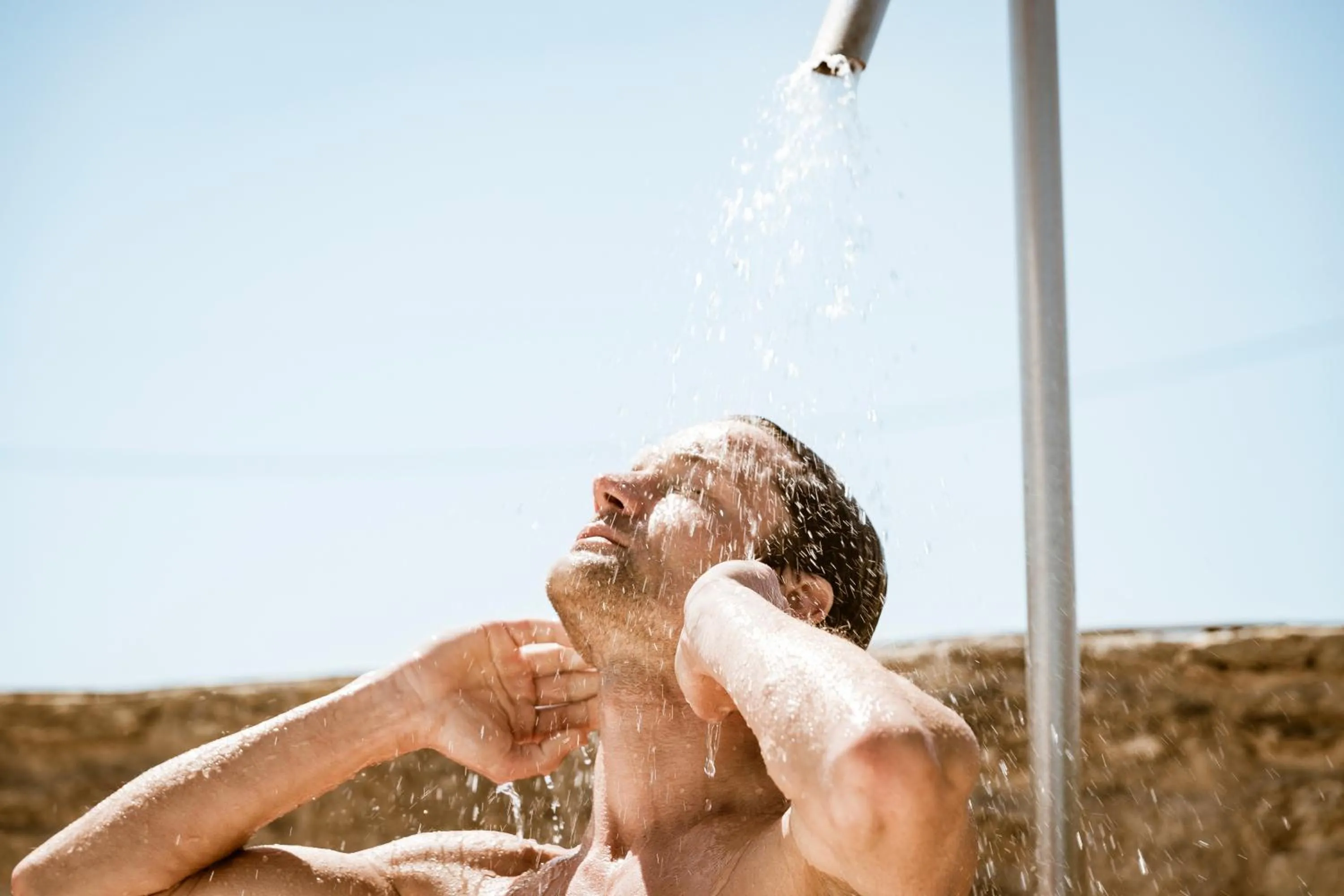 Shower in Lovia Mykonos