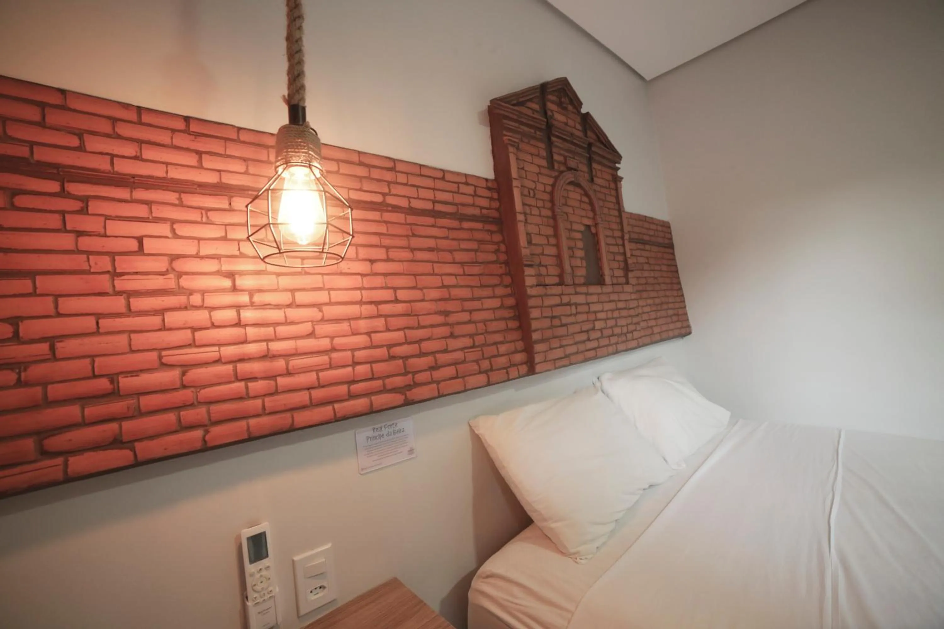 Bed in Pousada nossas Raízes