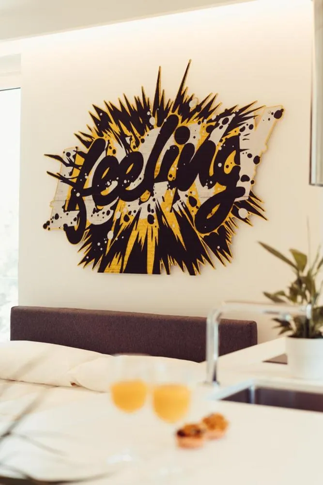 Bed in Marina Gardens Boutique&Suites