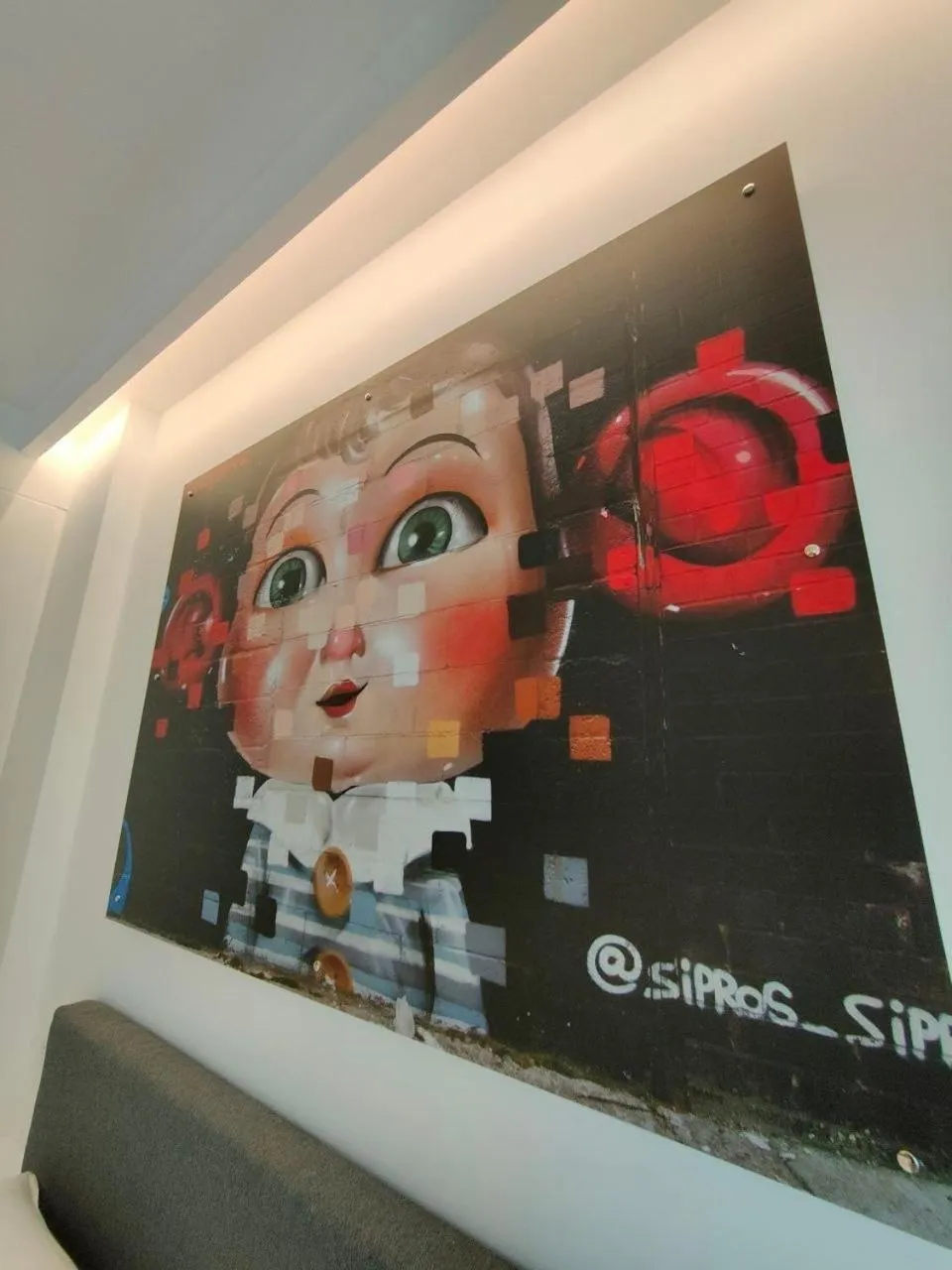 Decorative detail in Marina Gardens Boutique&Suites