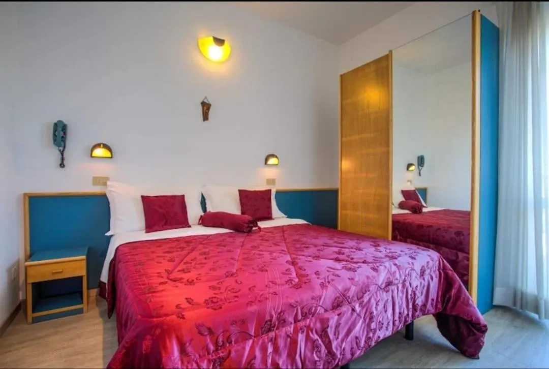 Bed in Hotel Sabbia d'Oro