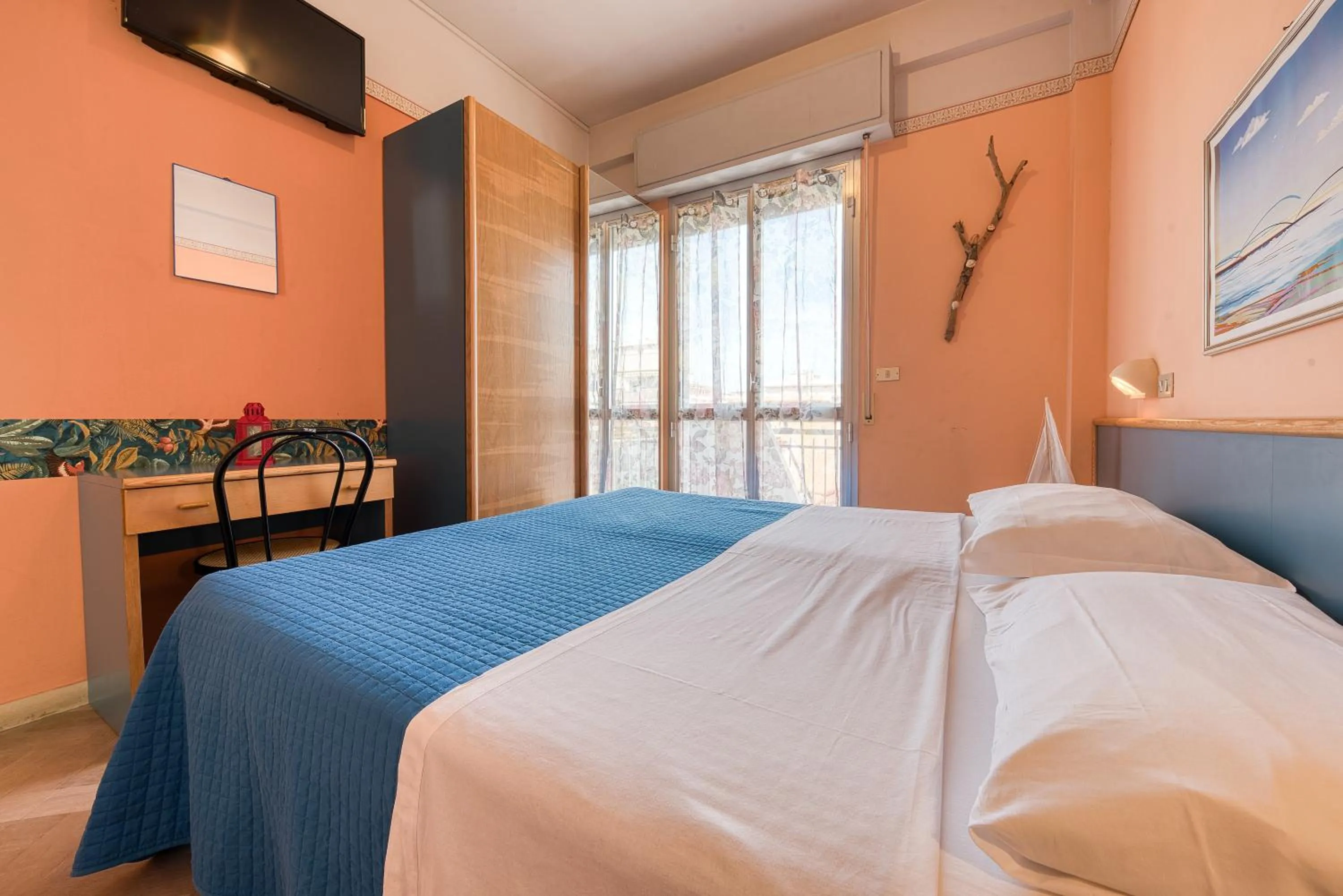 Bed in Hotel Sabbia d'Oro