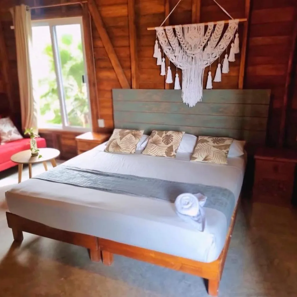 Bed in Cabañas Chac Mool Downtown