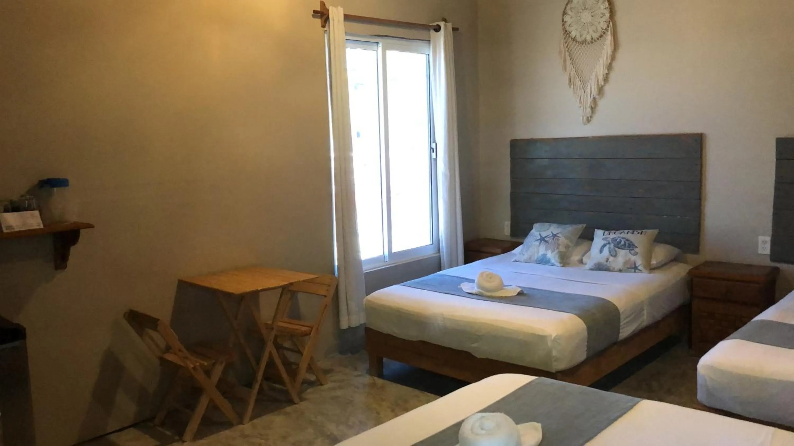 Bed in Cabañas Chac Mool Downtown