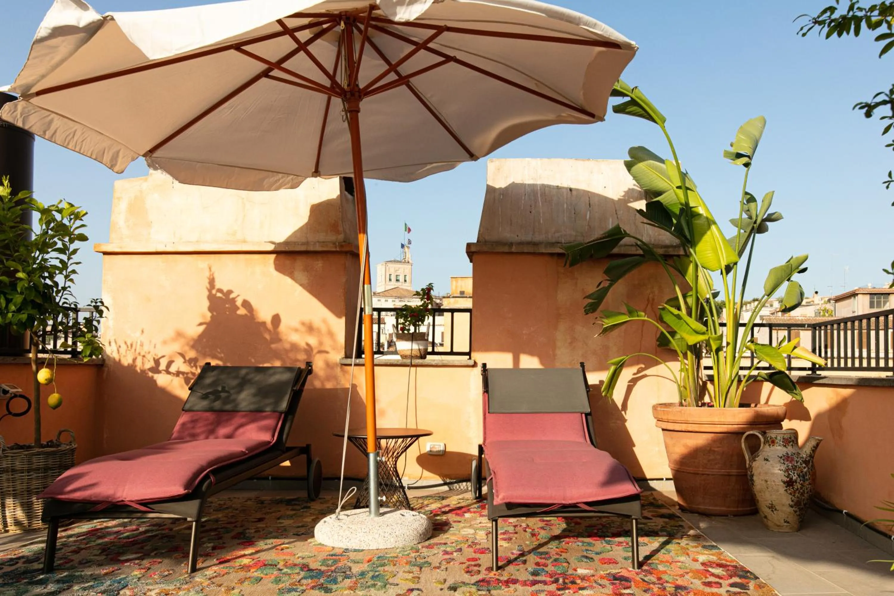 Balcony/Terrace in Umiltà 36