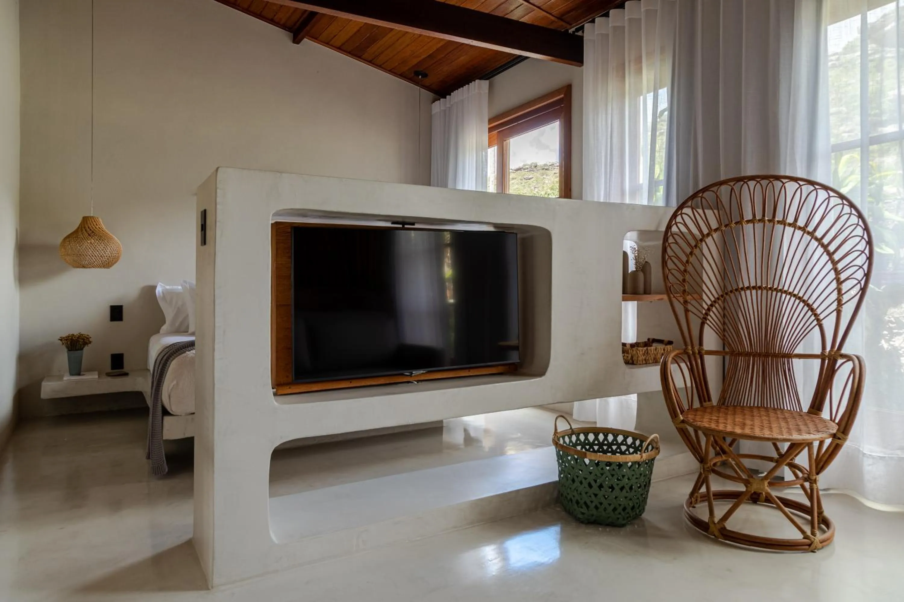 Living room in Refúgio na Serra Boutique Hotel