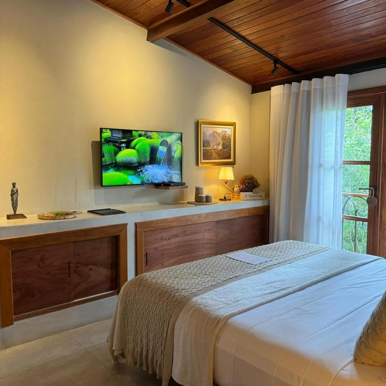 Bed in Refúgio na Serra Boutique Hotel