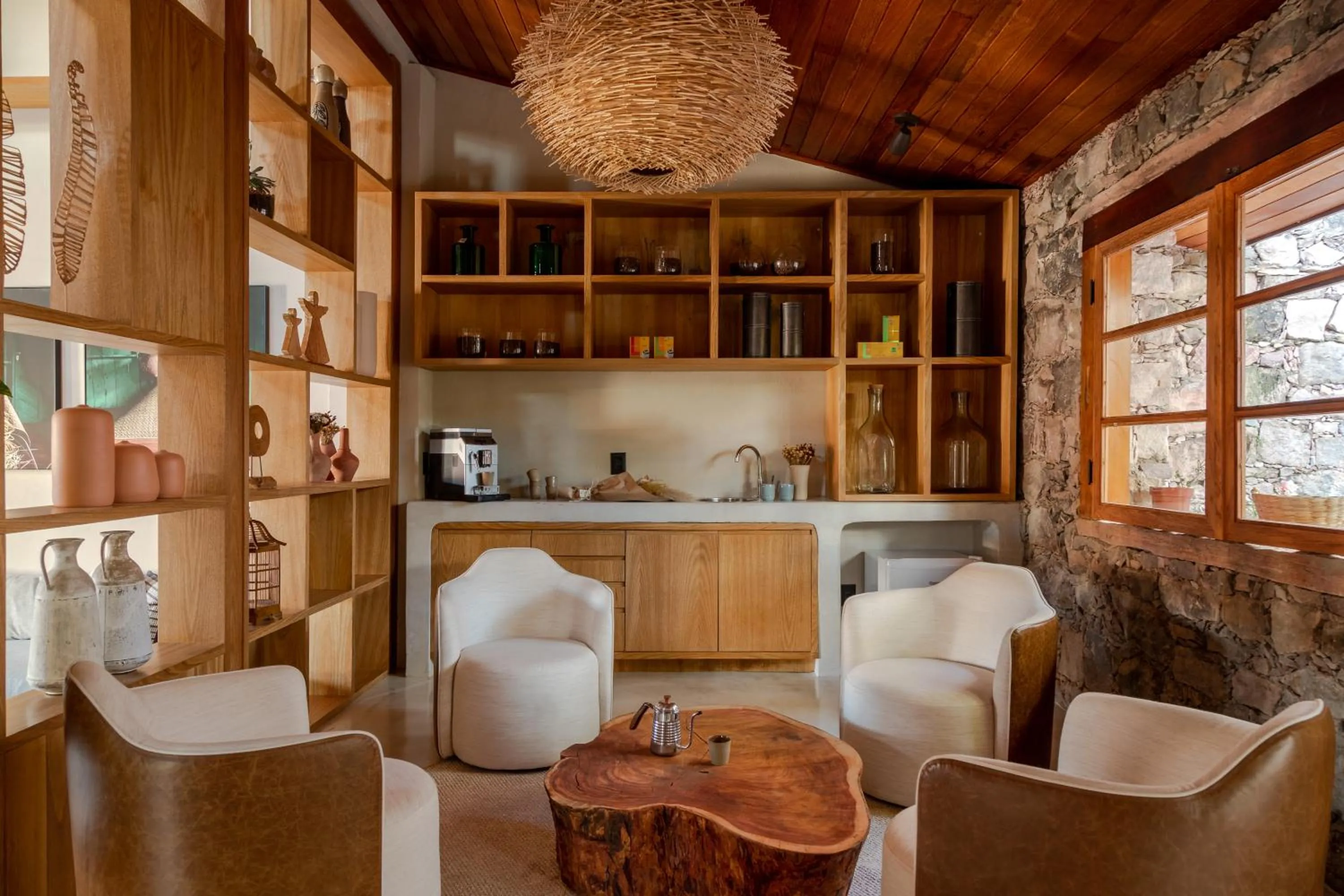Lounge or bar in Refúgio na Serra Boutique Hotel