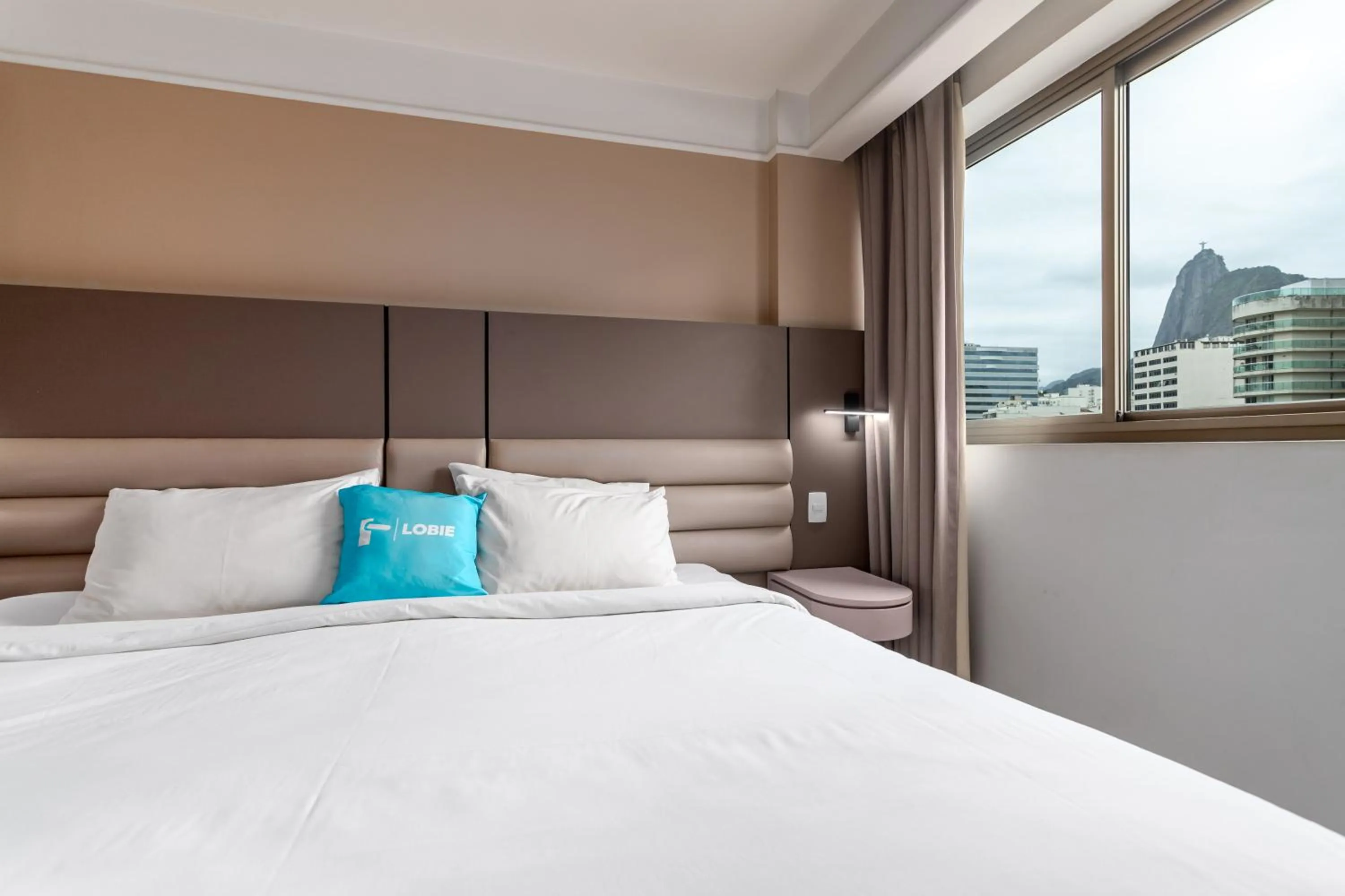 Bedroom, Bed in Lobie Botafogo Privilege