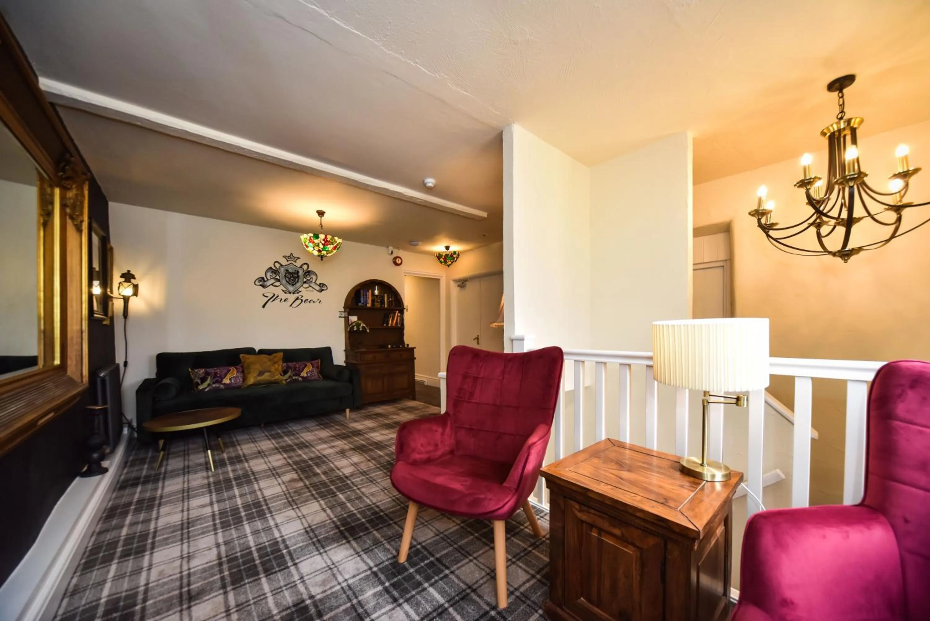 Living room in The Bear Inn