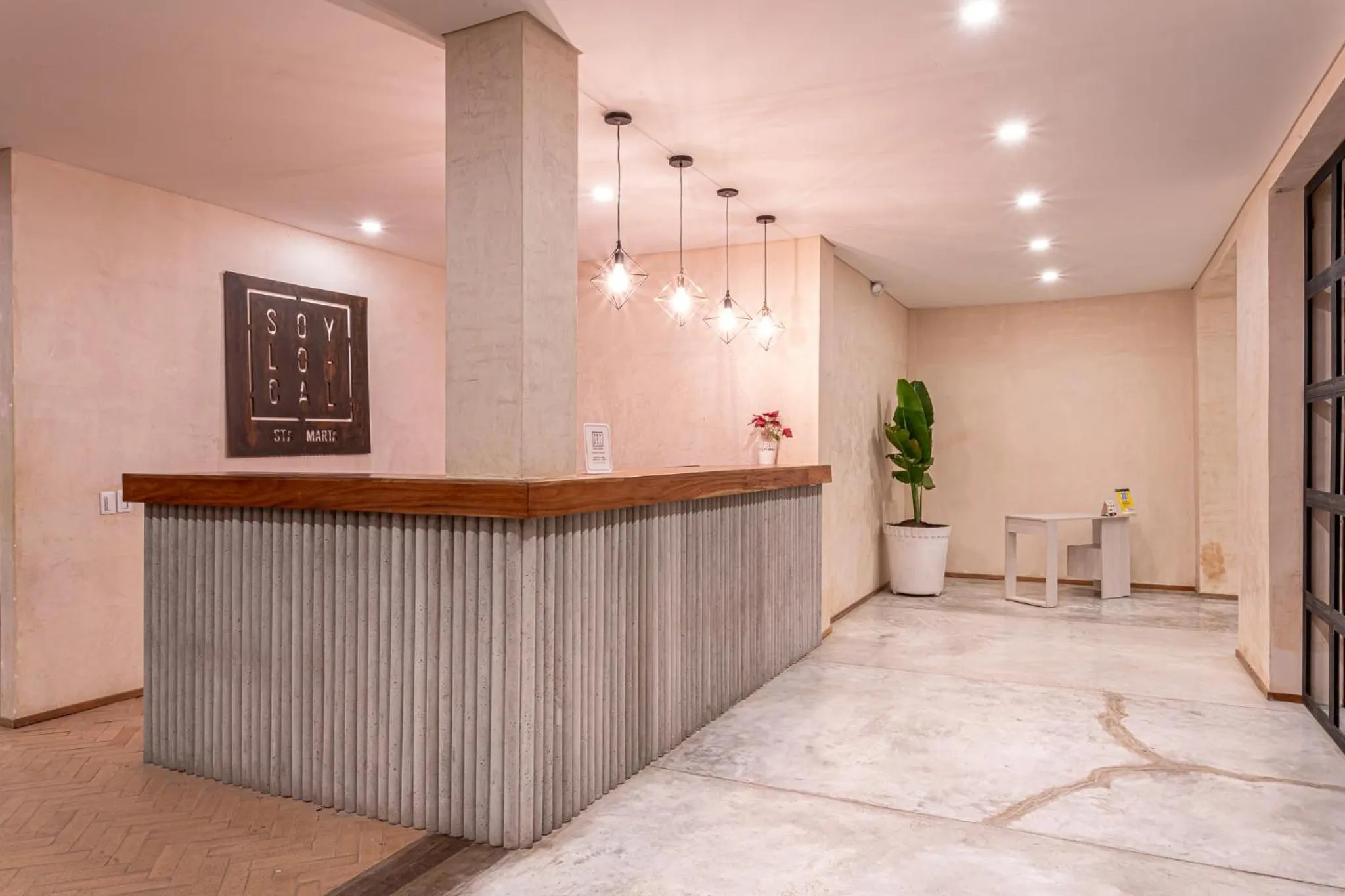 Lobby or reception in Soy Local Santa Marta