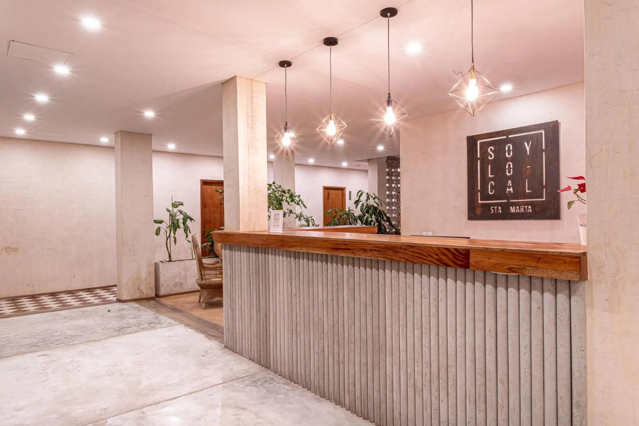 Lobby or reception in Soy Local Santa Marta