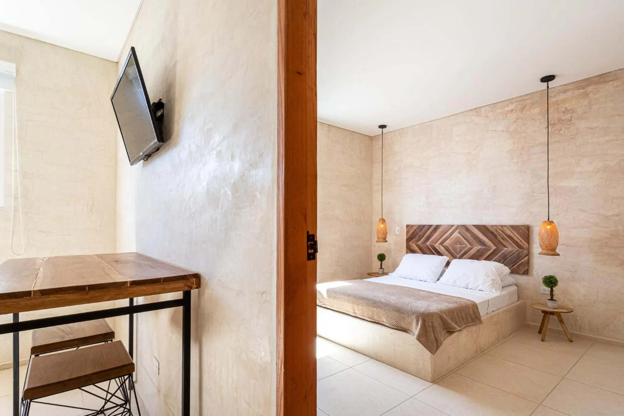 Bed in Soy Local Santa Marta