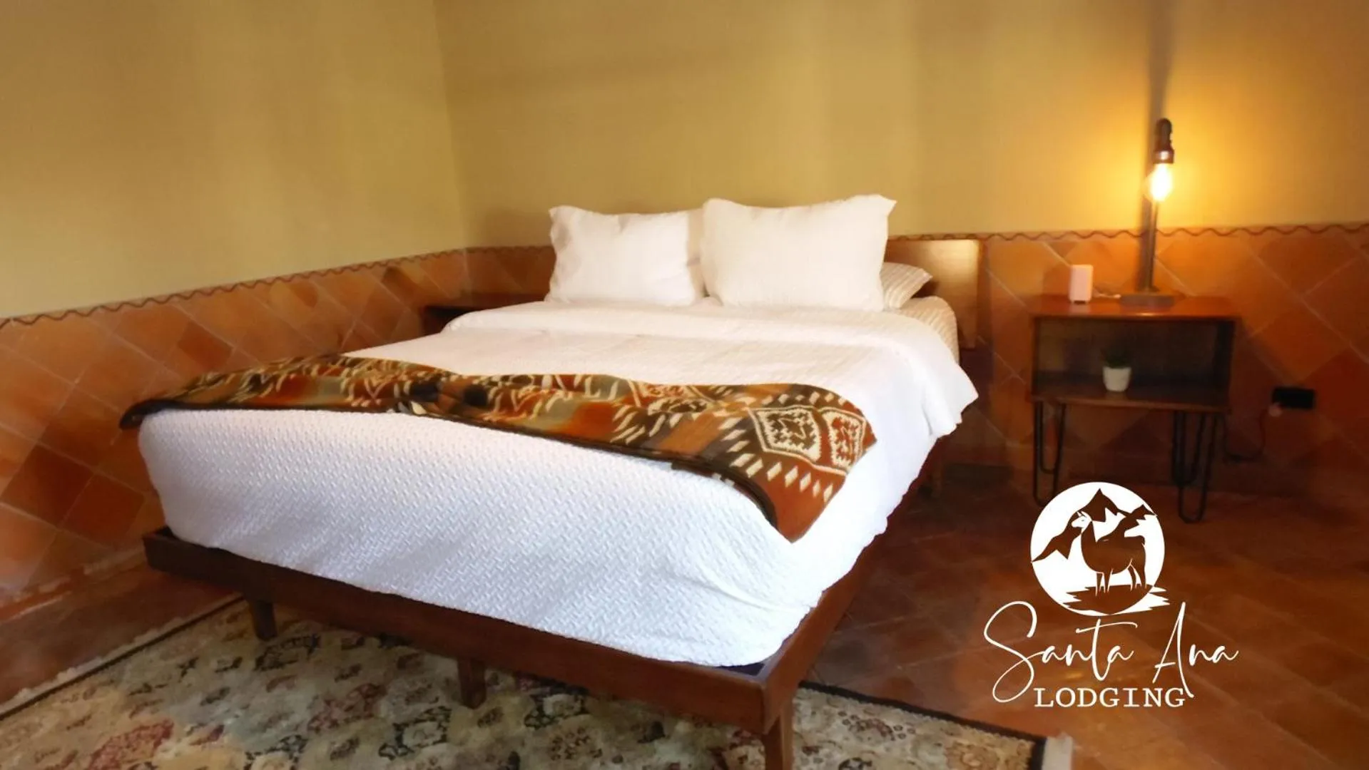Bed in Hacienda Santa Ana Lodging