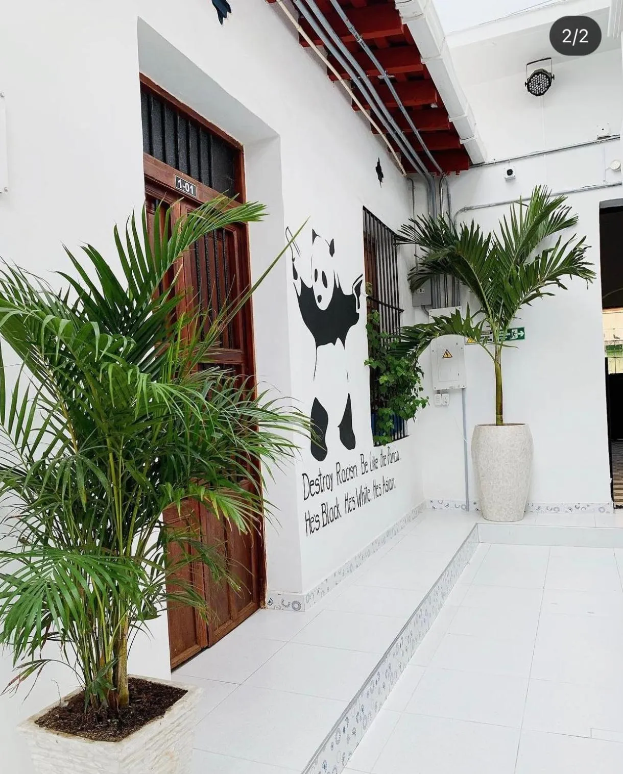 Patio in Comunidad Calle 13 Hotel Boutique