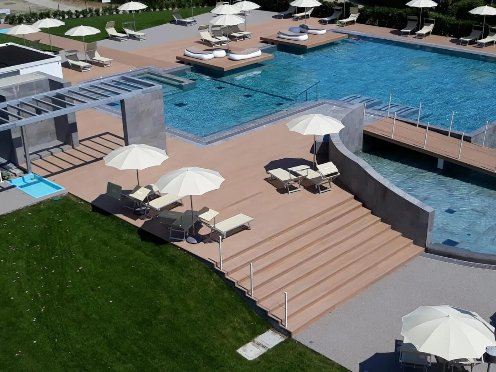 Solarium in Isola di Albarella Hotel Capo Nord