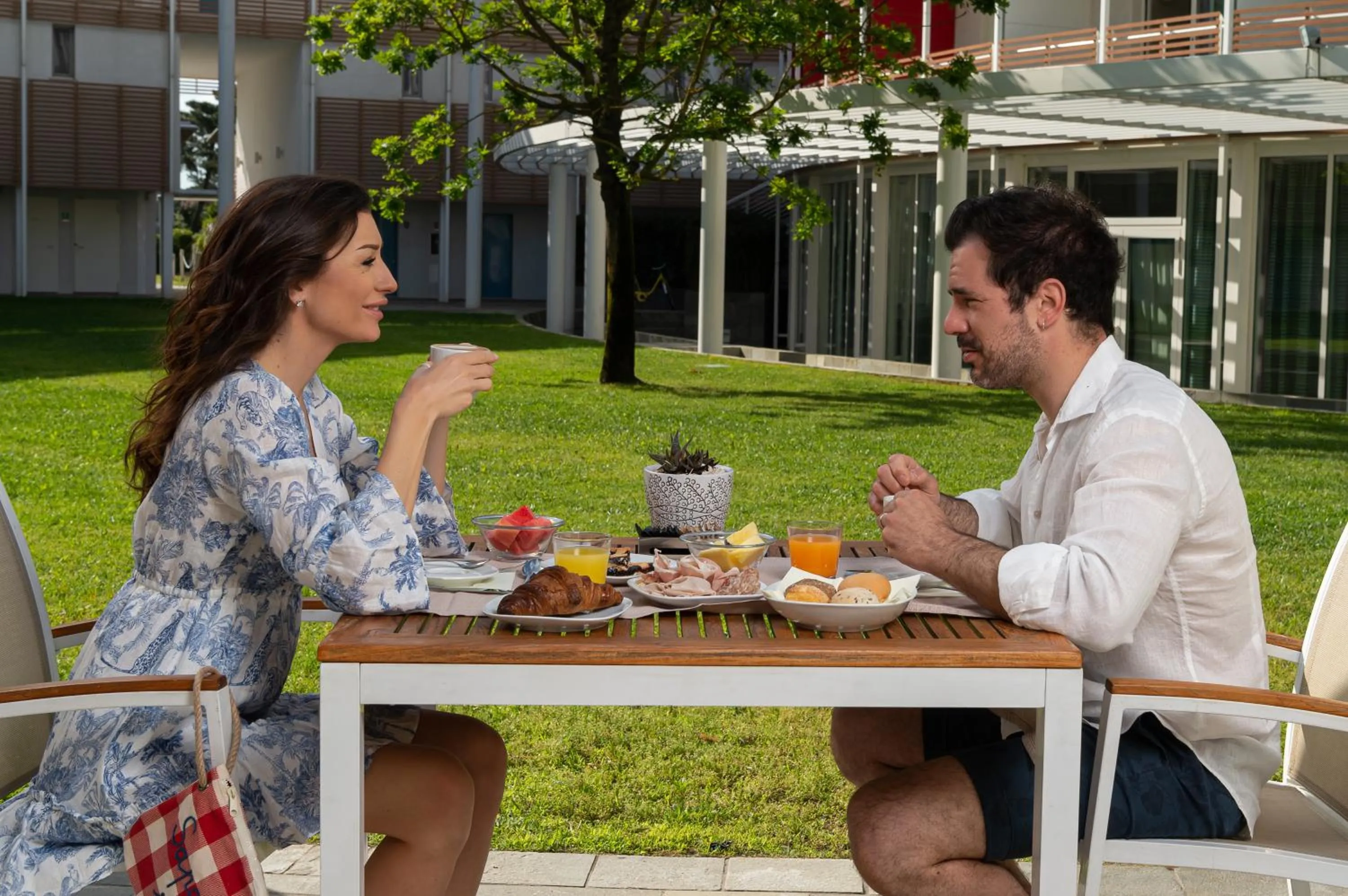 Breakfast in Isola di Albarella Hotel Capo Nord