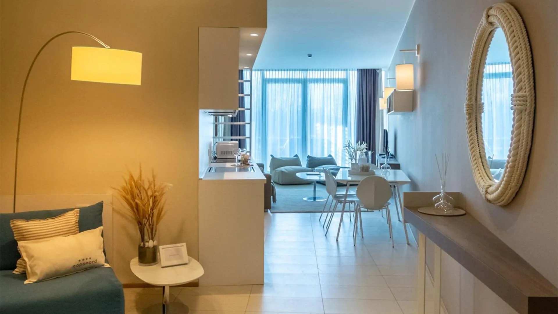 Living room in Isola di Albarella Hotel Capo Nord