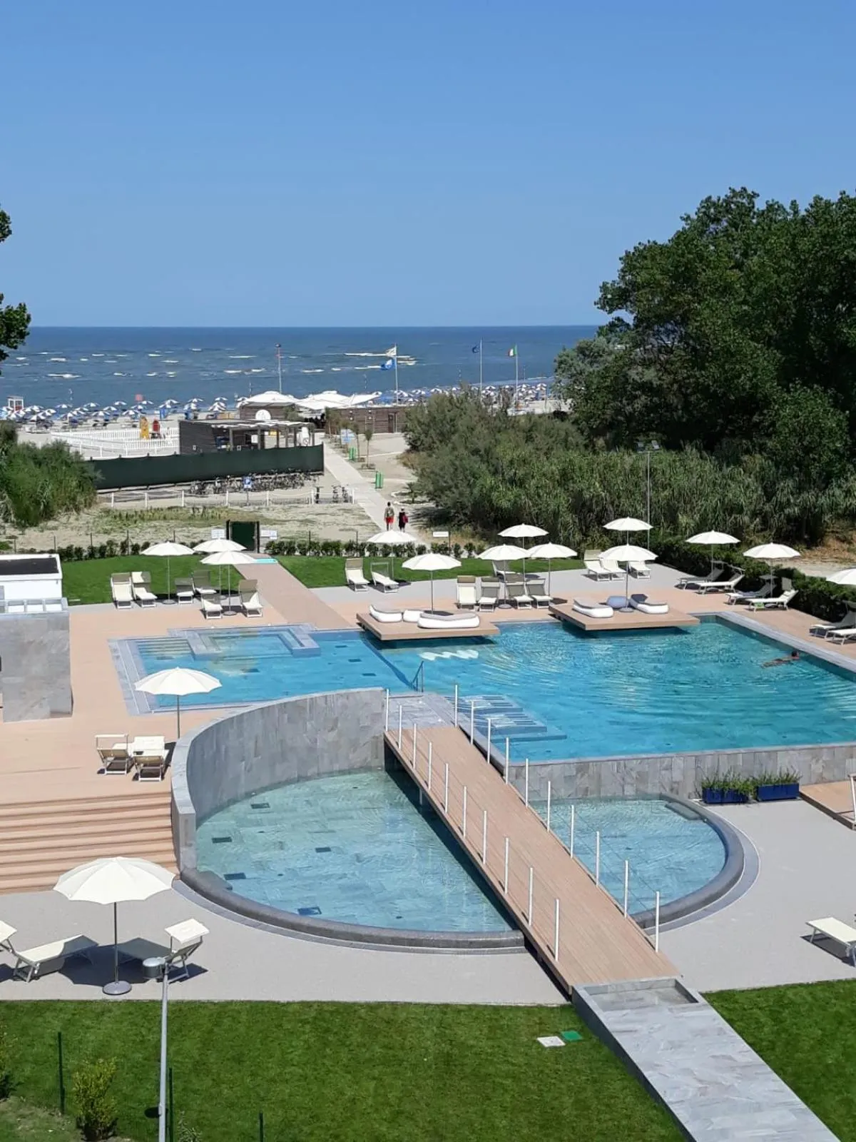 Hot Tub in Isola di Albarella Hotel Capo Nord