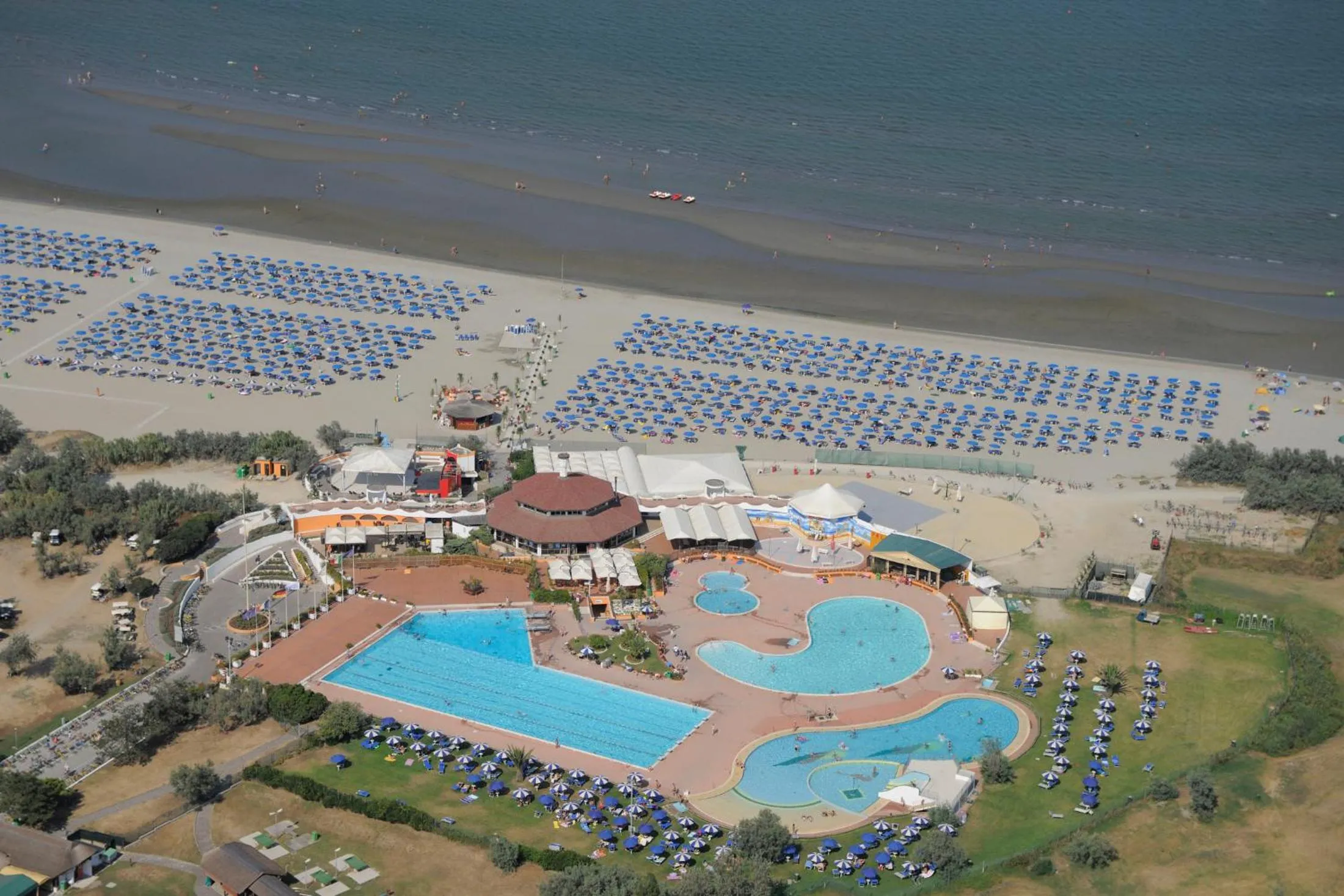 Aqua park in Isola di Albarella Hotel Capo Nord