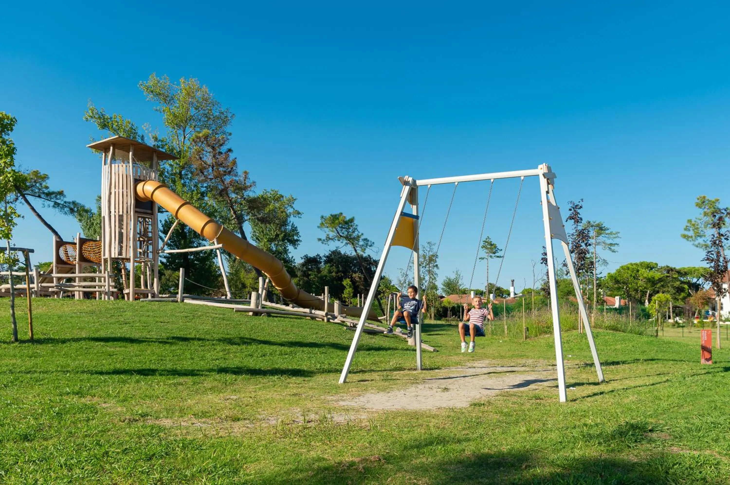 Children play ground in Isola di Albarella Hotel Capo Nord