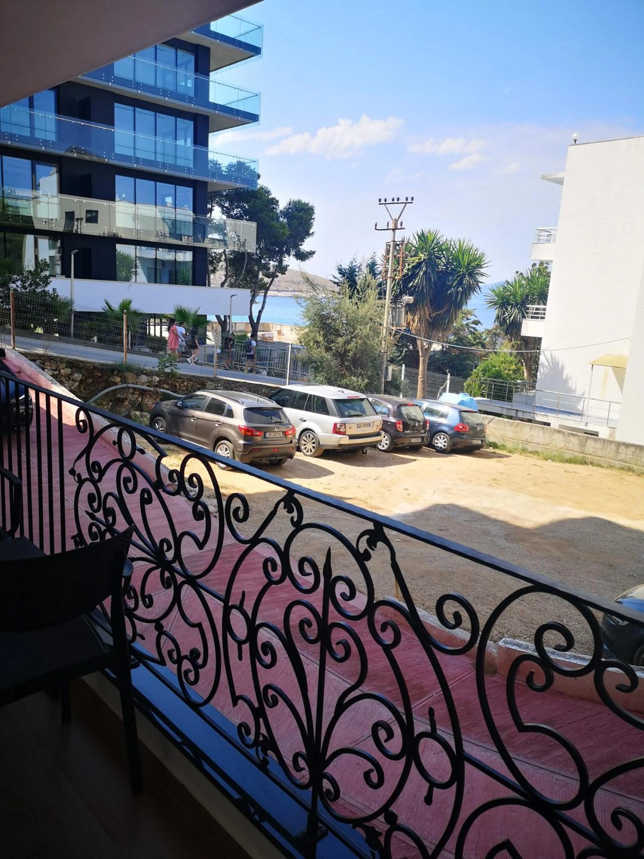 Balcony/Terrace in Seawave Hotel