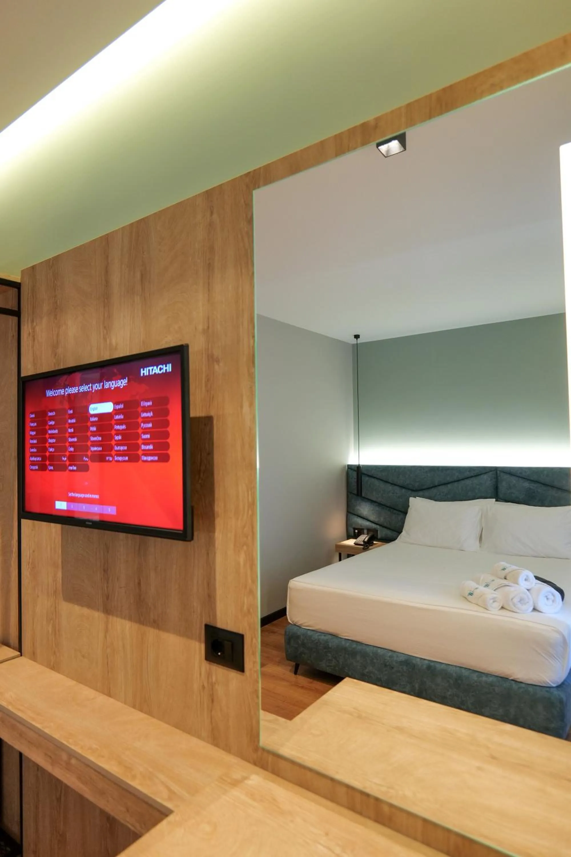 TV and multimedia, Bed in Seawave Hotel