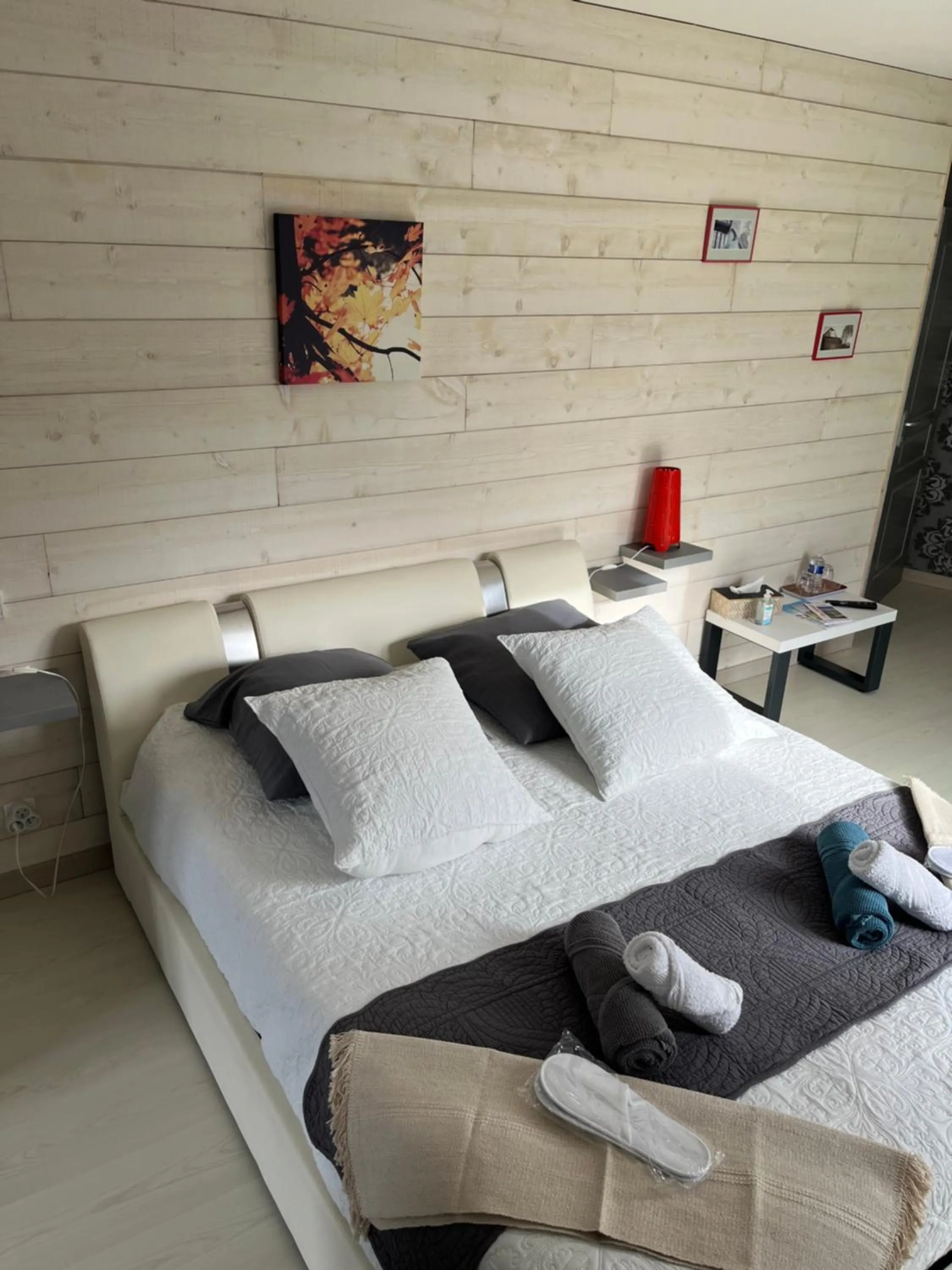 Bed in Chambres d hôtes Villa Anani Cosson alex