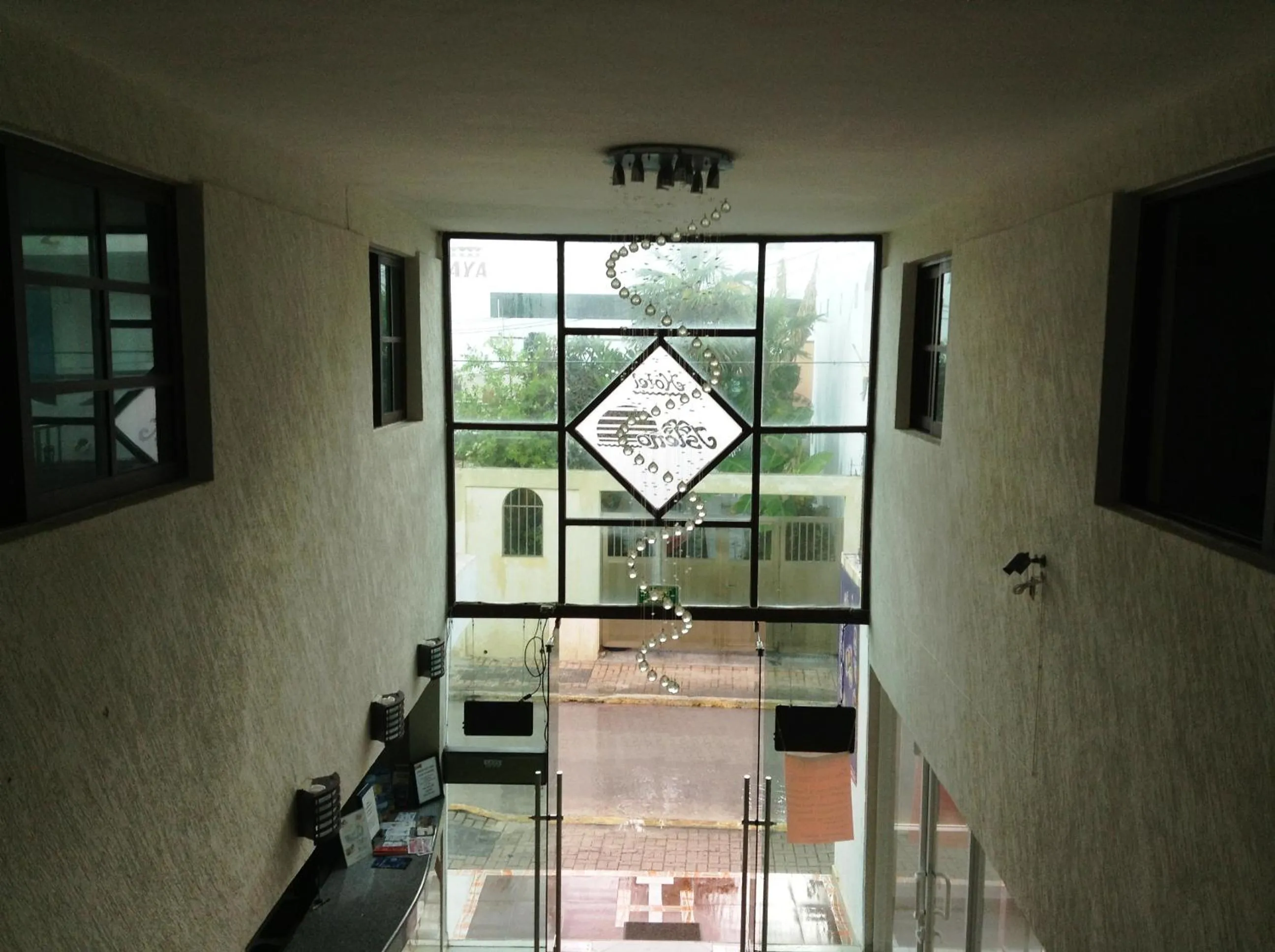 Lobby or reception in Hotel Isleño