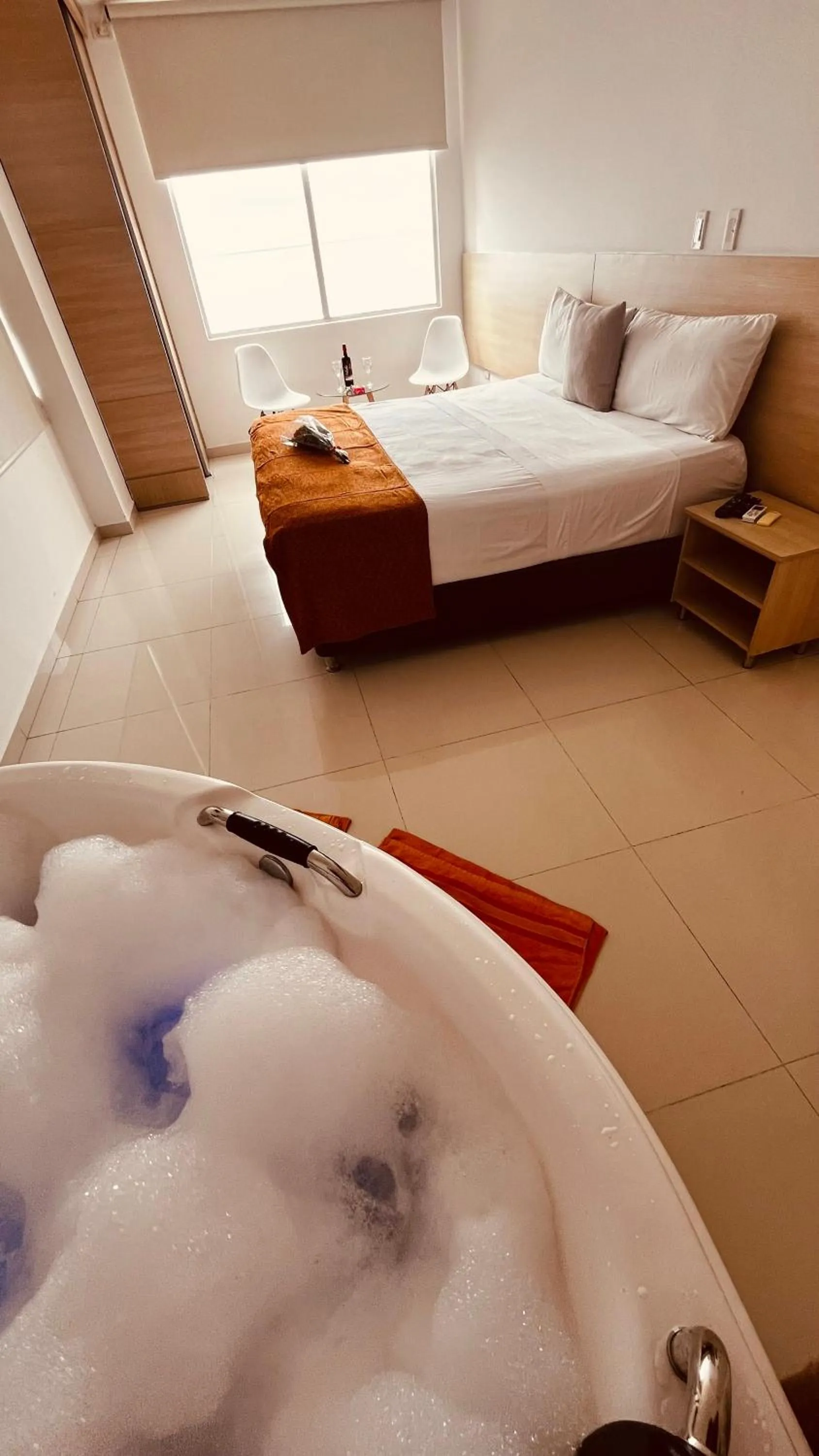 Bed in Hotel Cabreromar