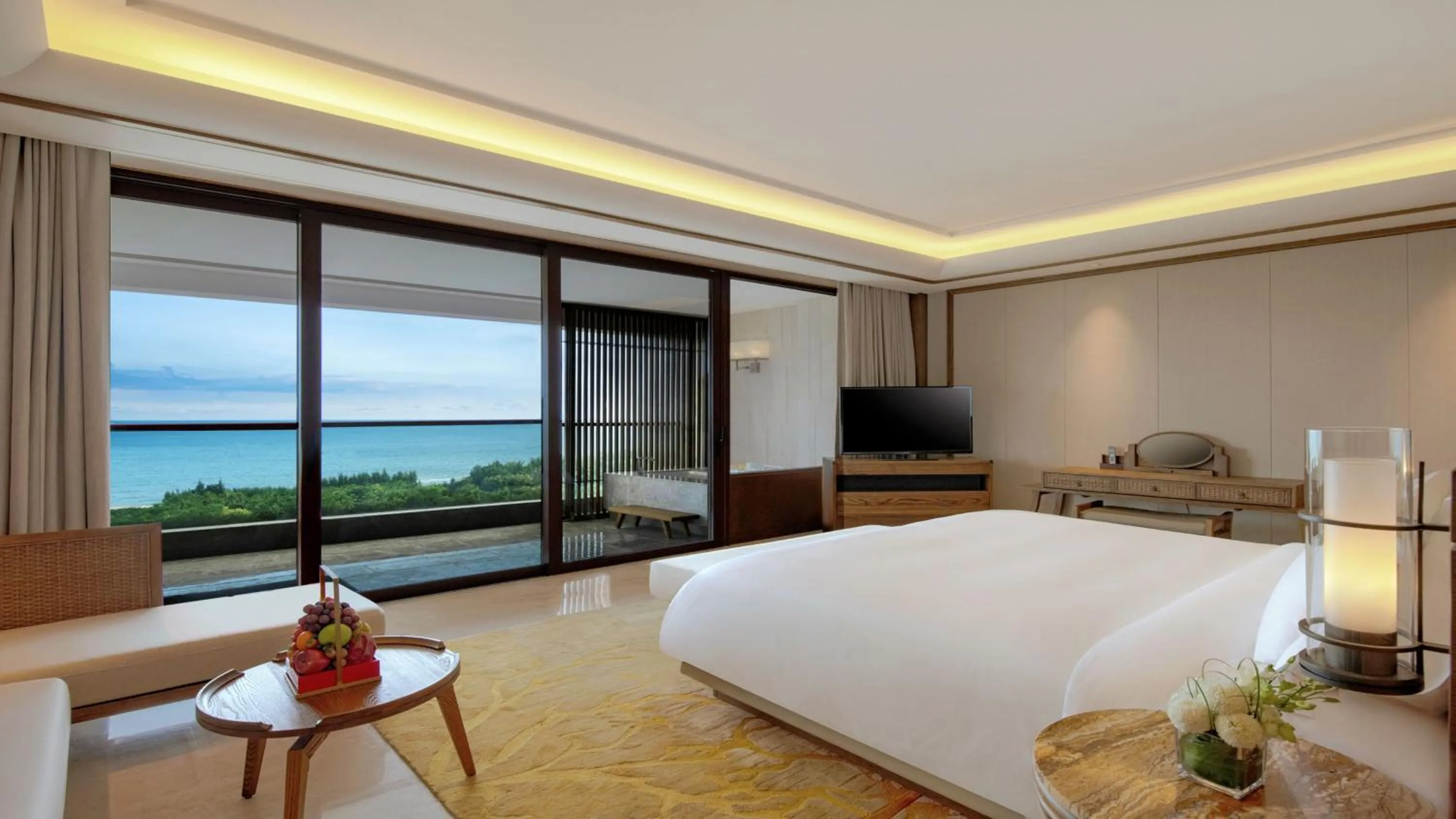 Photo of the whole room, Bed in InterContinental Sanya Haitang Bay Resort by IHG