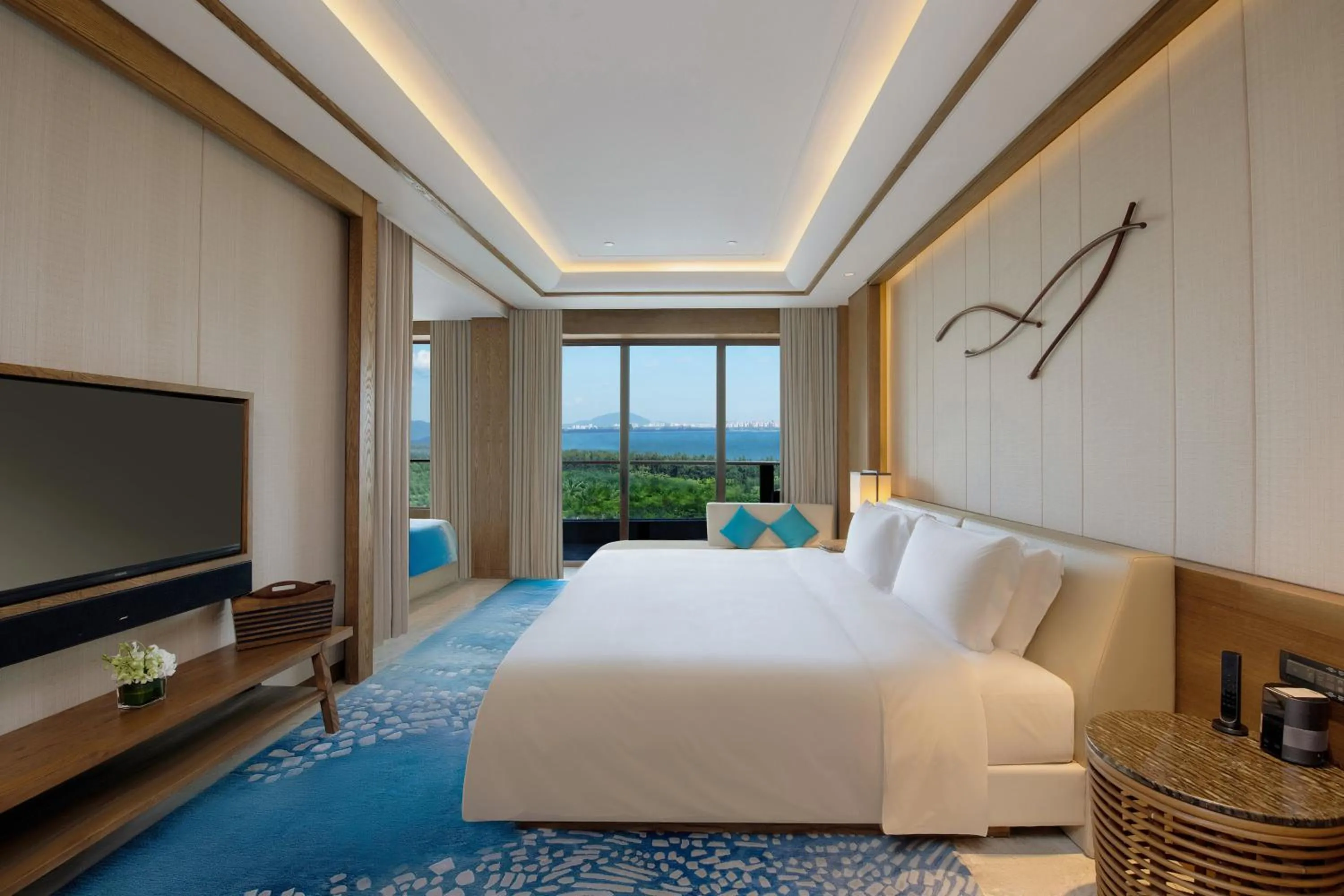 Photo of the whole room, Bed in InterContinental Sanya Haitang Bay Resort by IHG