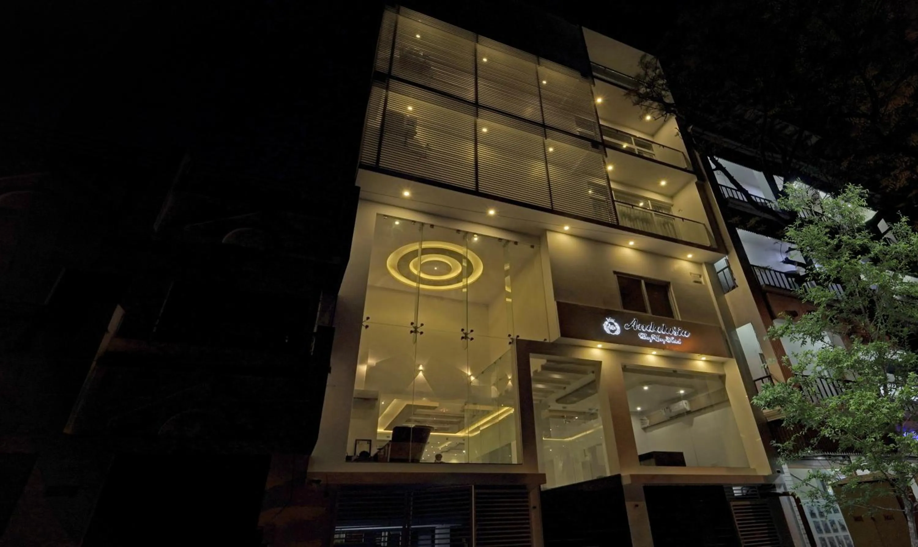 Facade/entrance in Treebo Premium Raffis' Andalusia Bay Way