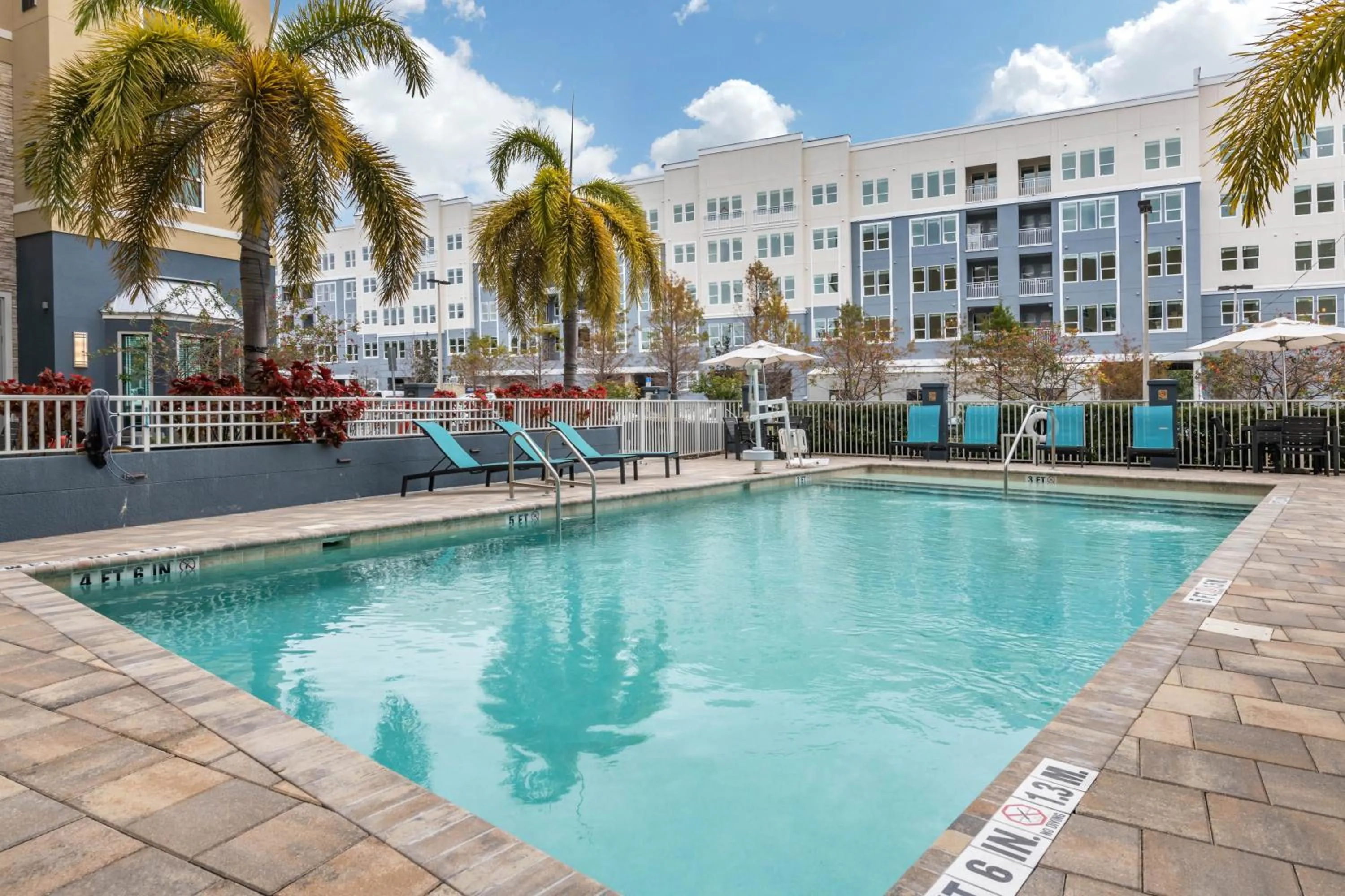 Swimming pool in Staybridge Suites St. Petersburg FL by IHG