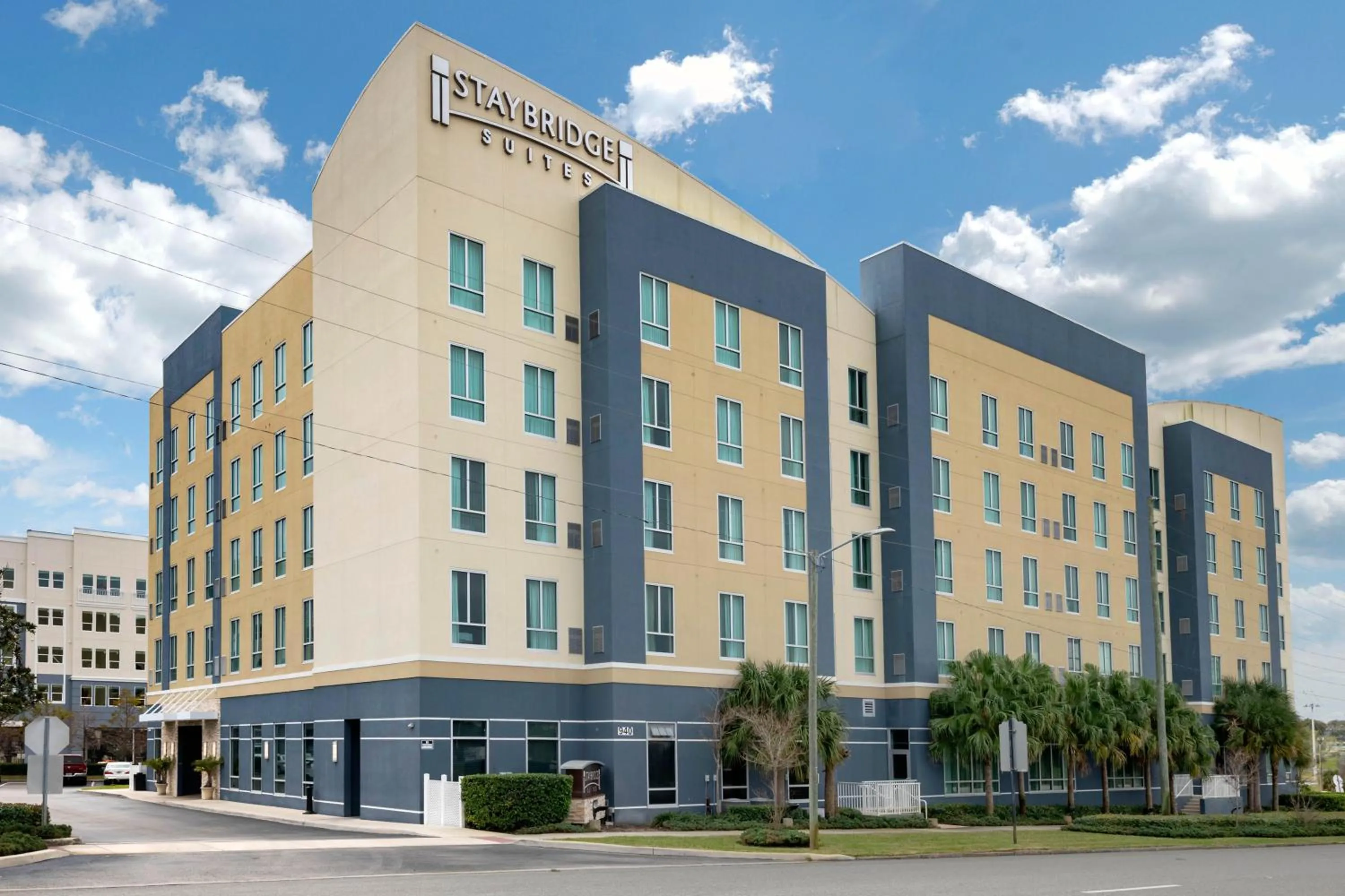 Property building in Staybridge Suites St. Petersburg FL by IHG