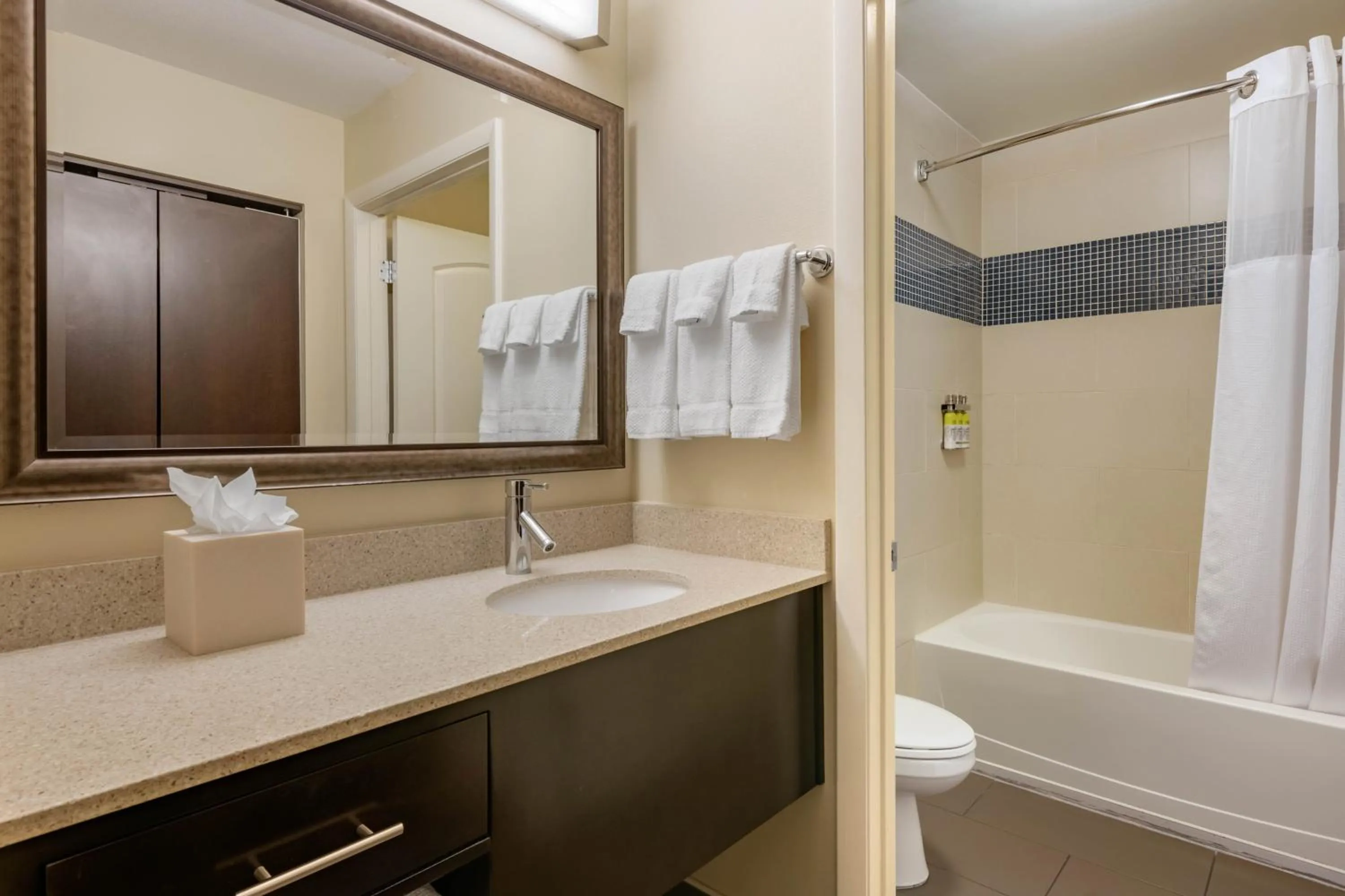 Bathroom in Staybridge Suites St. Petersburg FL by IHG