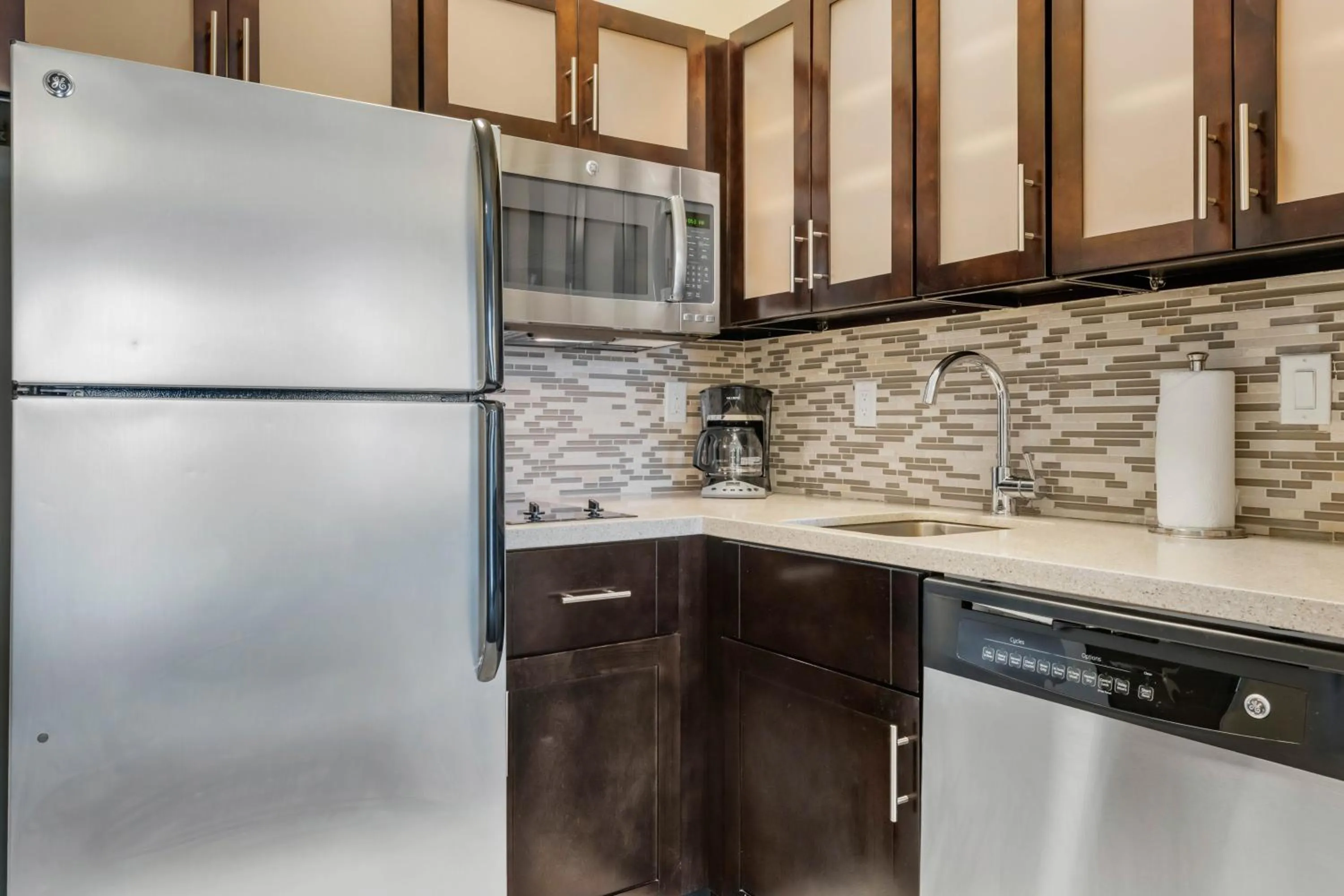 Kitchen or kitchenette in Staybridge Suites St. Petersburg FL by IHG