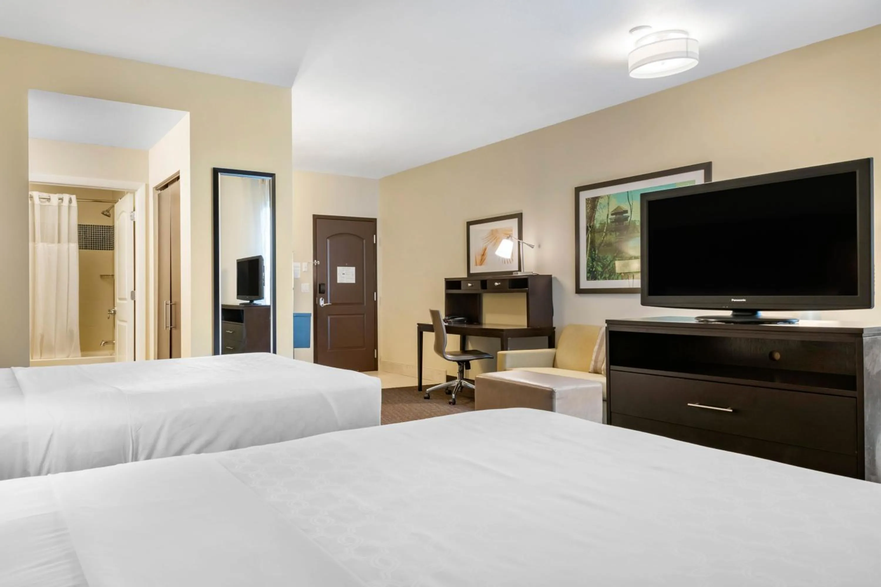 Photo of the whole room, Bed in Staybridge Suites St. Petersburg FL by IHG